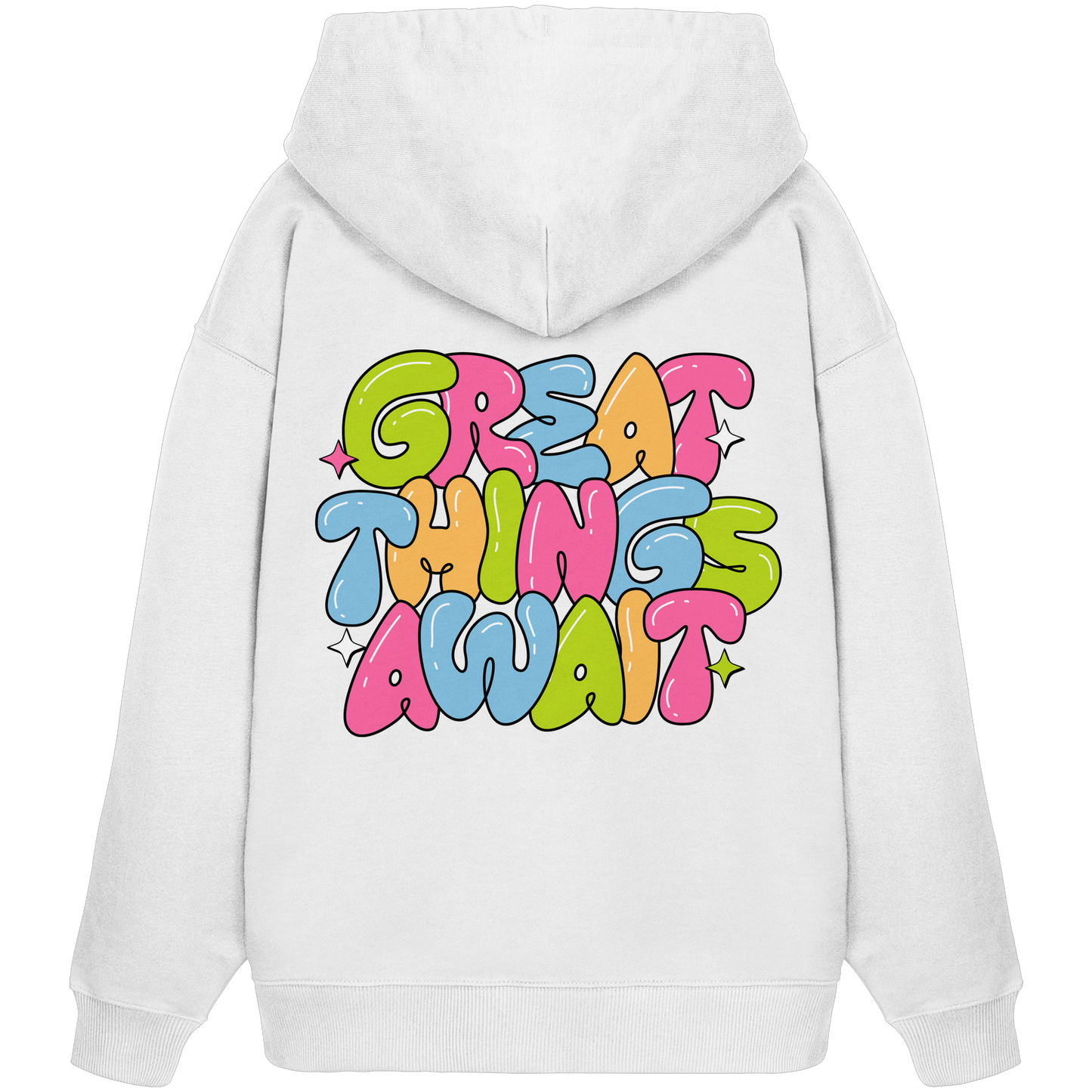 SW Great Things Await - Organic Oversize Hoodie