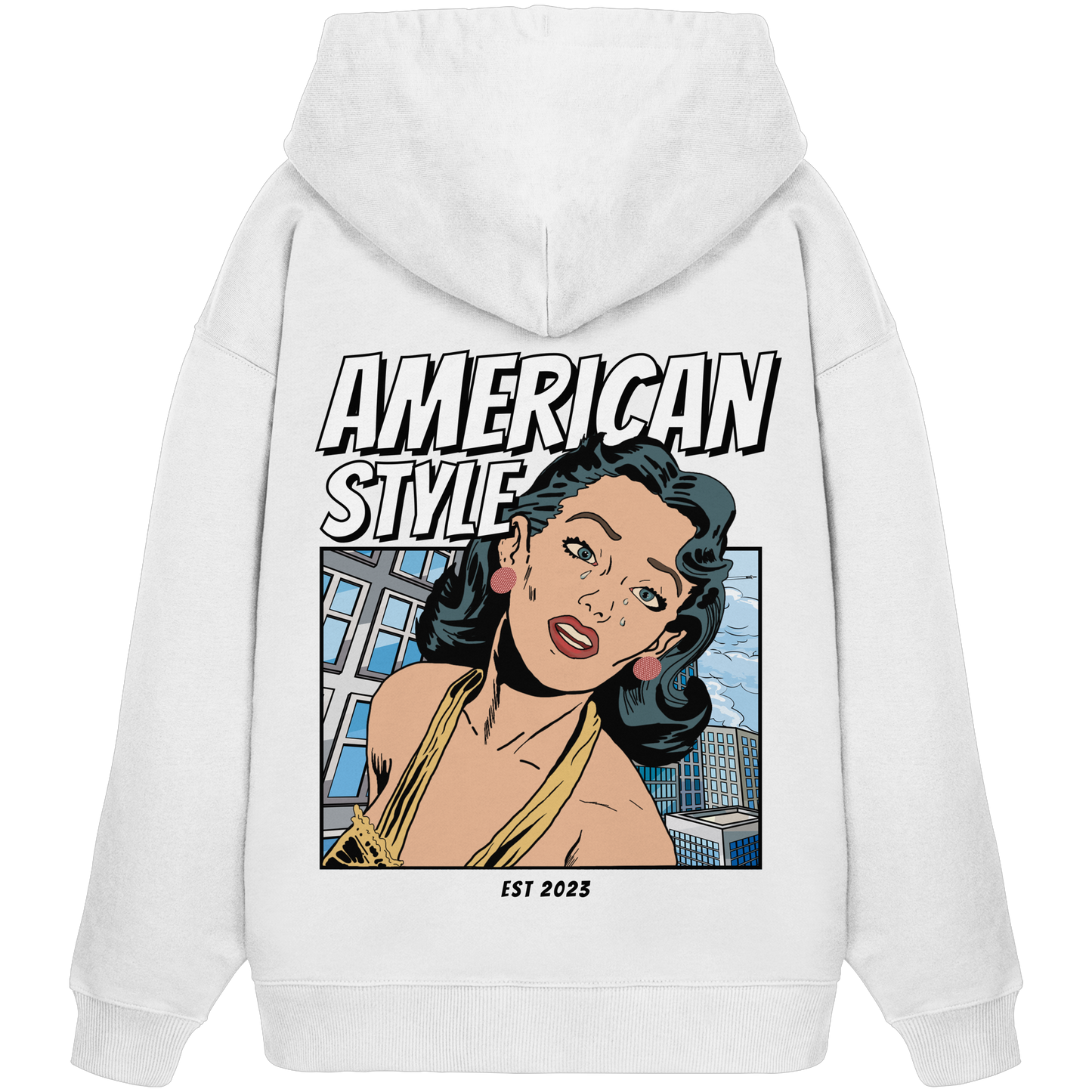 SW American Style  - Organic Oversize Hoodie