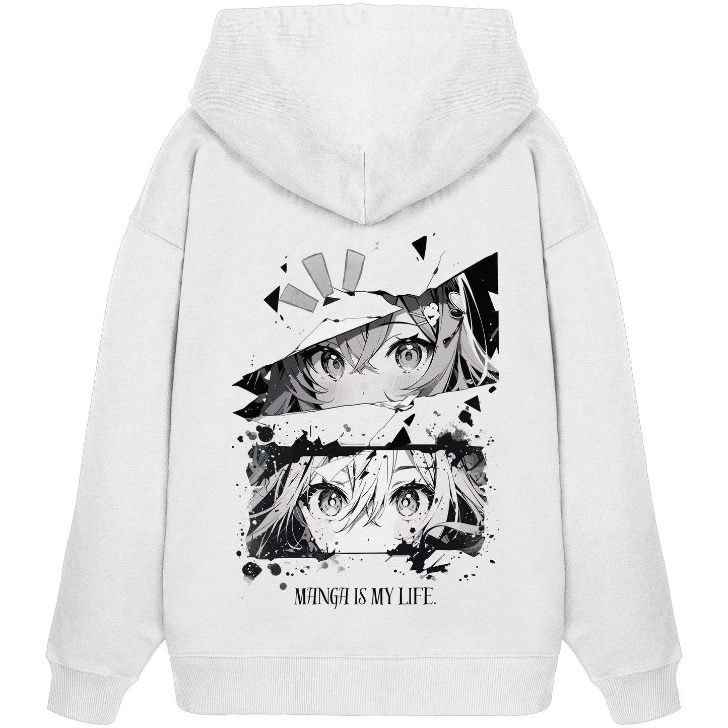 SW Anime is my life  - Organic Oversize Hoodie