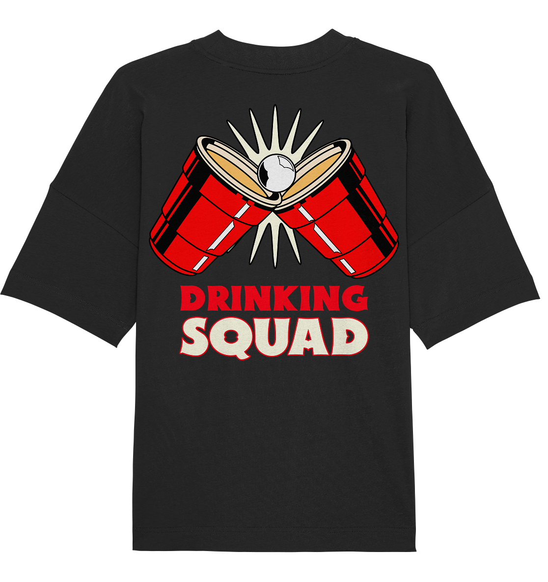 SW Drinking Squad - Organic Oversize Shirt