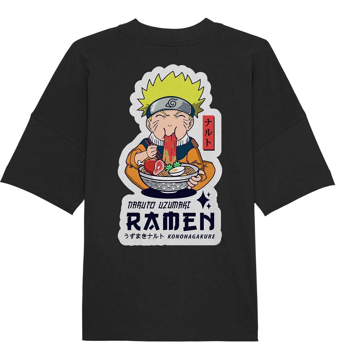 Naurto Ramen - Organic Oversize Shirt