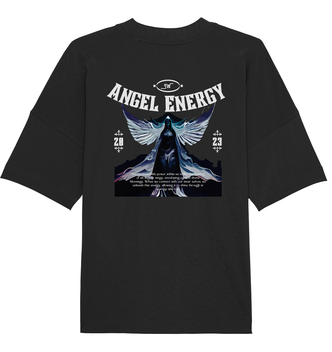 Angel Energy  - Organic Oversize Shirt