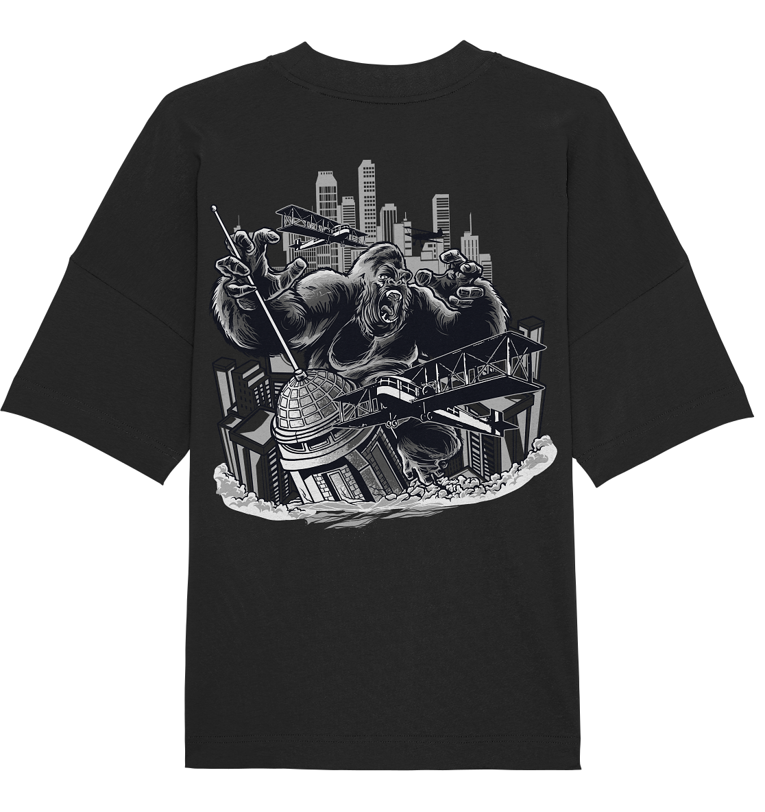 SW Urban Apocalypse King - Organic Oversize Shirt