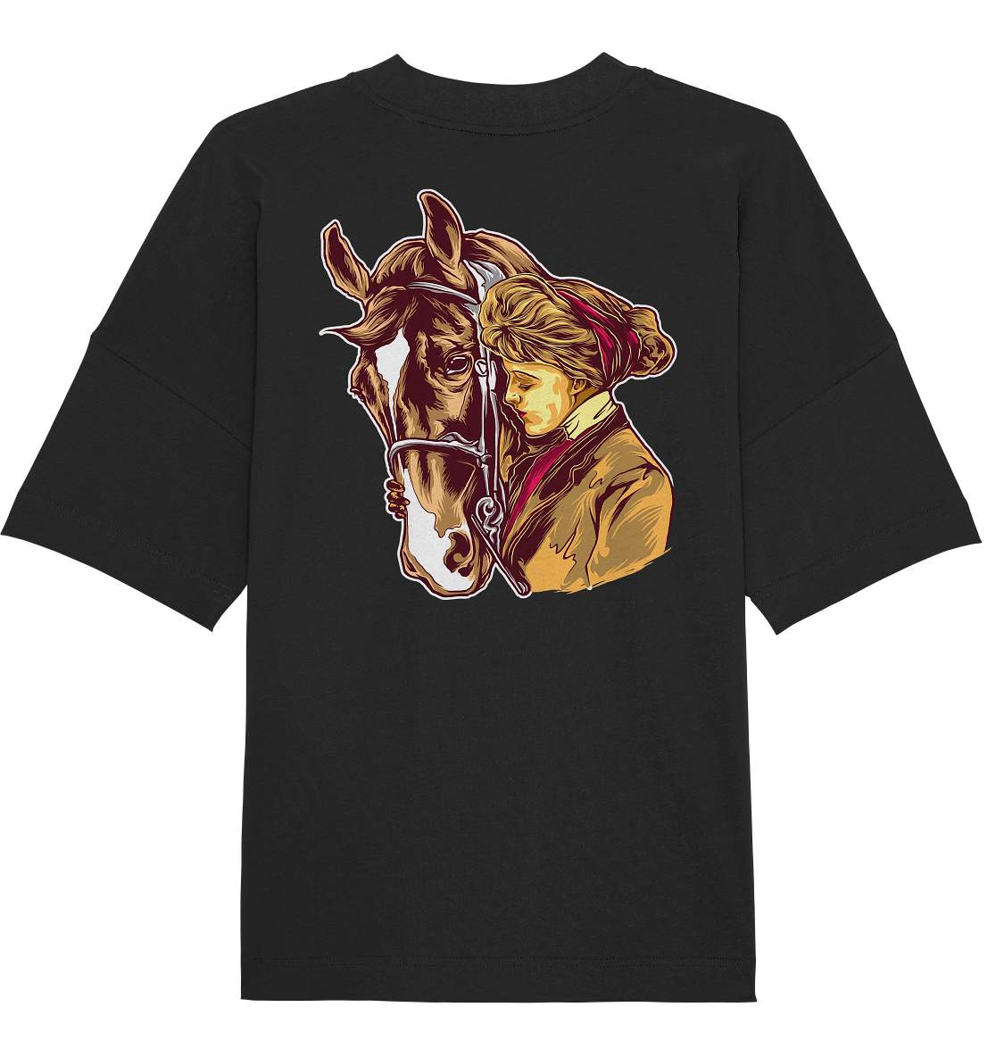 Horse Woman  - Organic Oversize Shirt