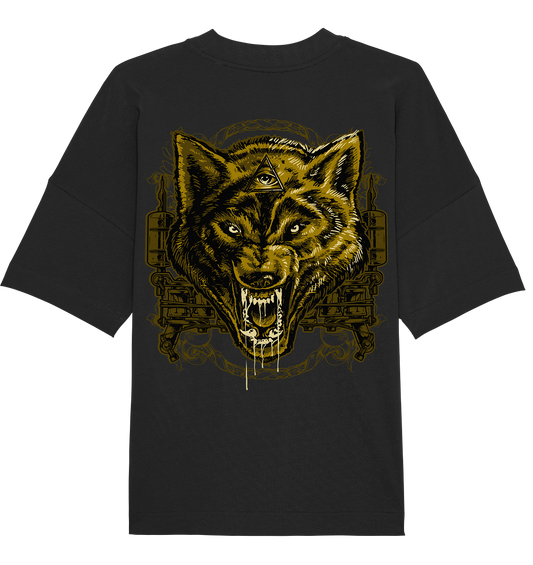 SW Tri-Eyed Wolf - Organic Oversize Shirt