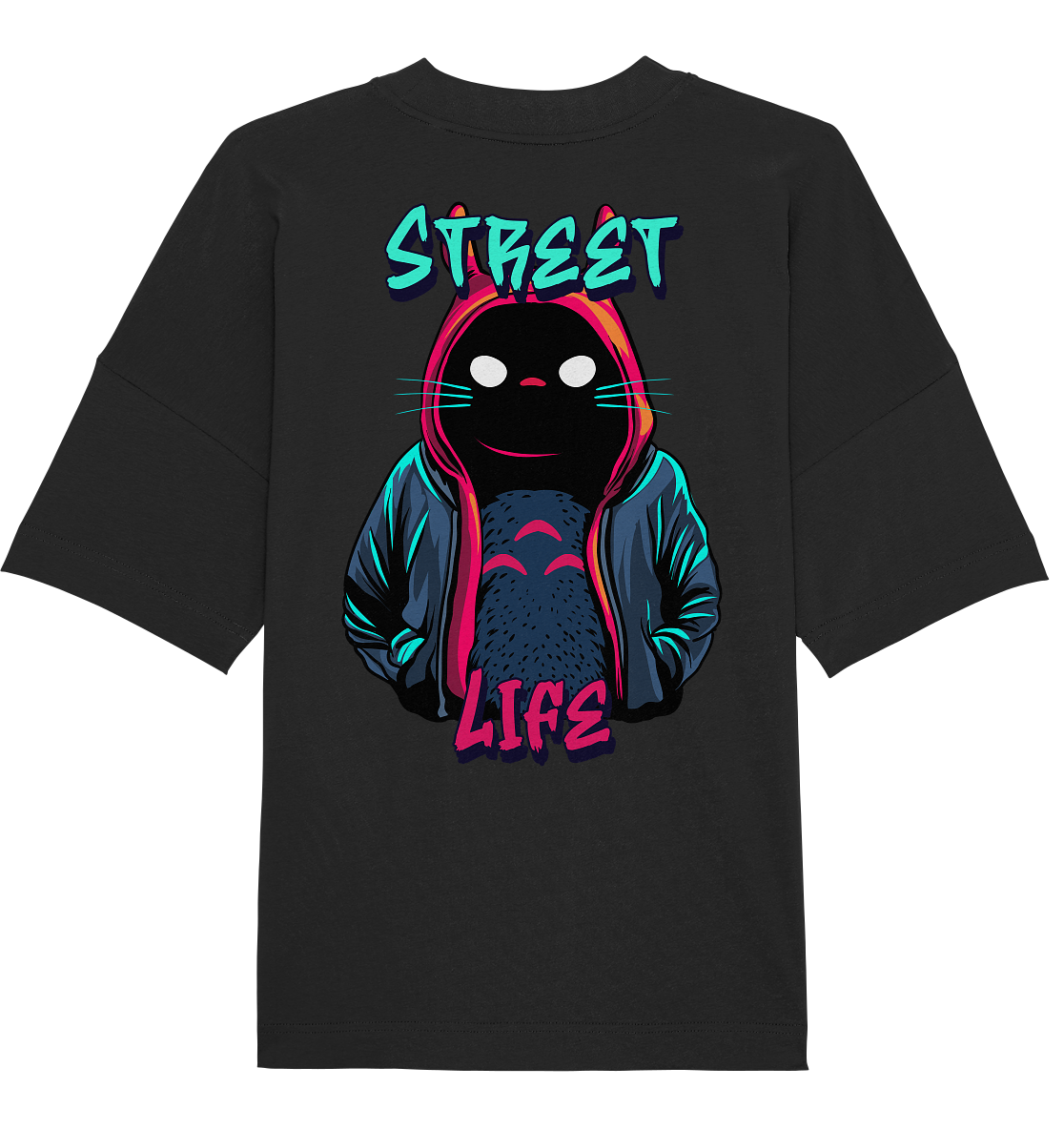 Street Life  - Organic Oversize Shirt