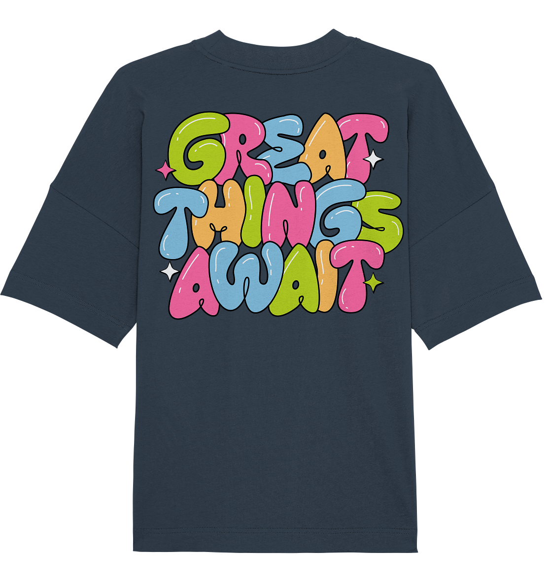 SW Great Things Await - Organic Oversize Shirt