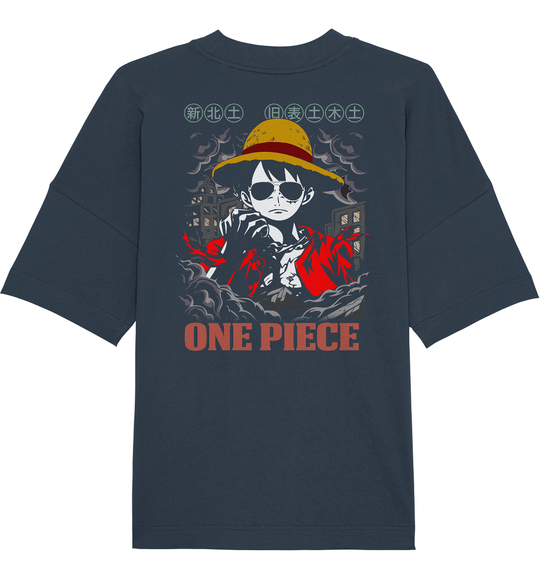 SW One Piece Monkey D. Luffy  - Organic Oversize Shirt