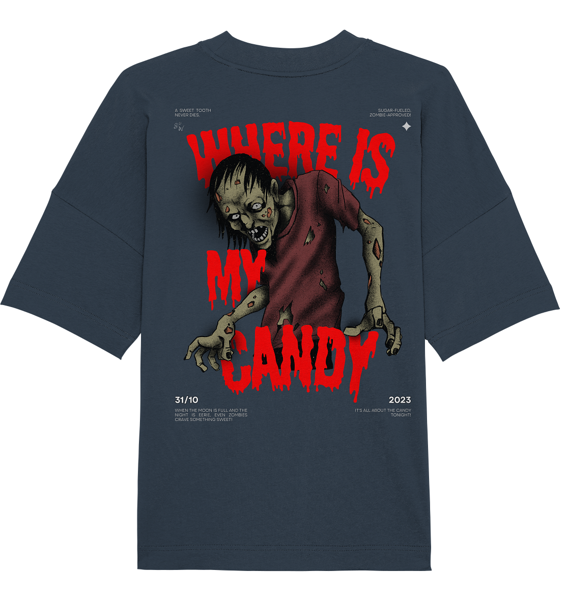 SW Where is My Candy  - Organic Oversize Shirt