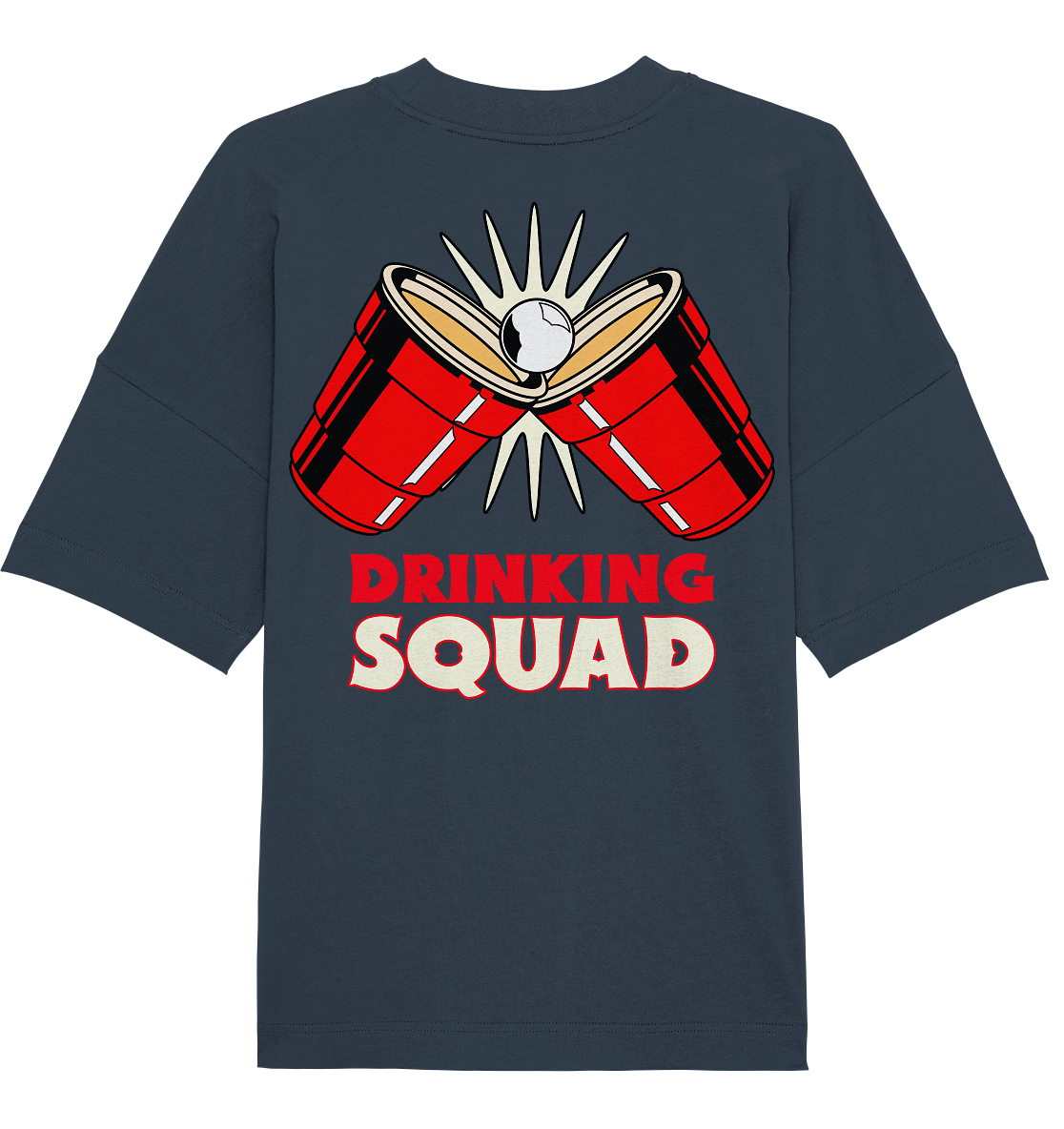 SW Drinking Squad - Organic Oversize Shirt