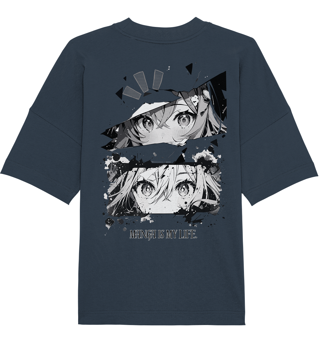 SW Anime is my life  - Organic Oversize Shirt