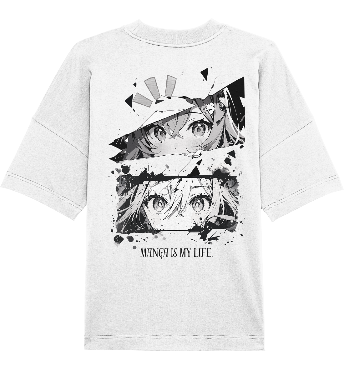 SW Anime is my life  - Organic Oversize Shirt