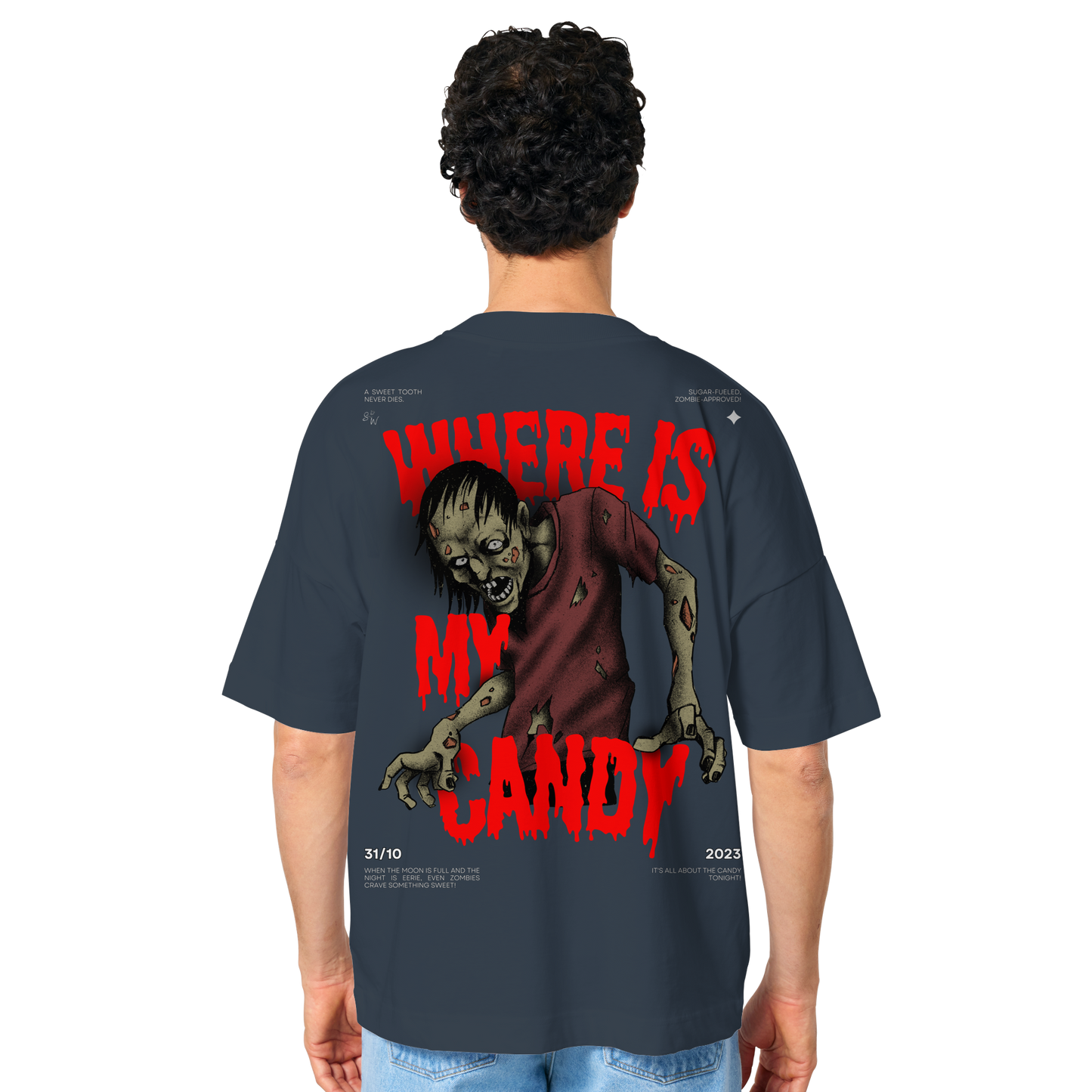 SW Where is My Candy  - Organic Oversize Shirt