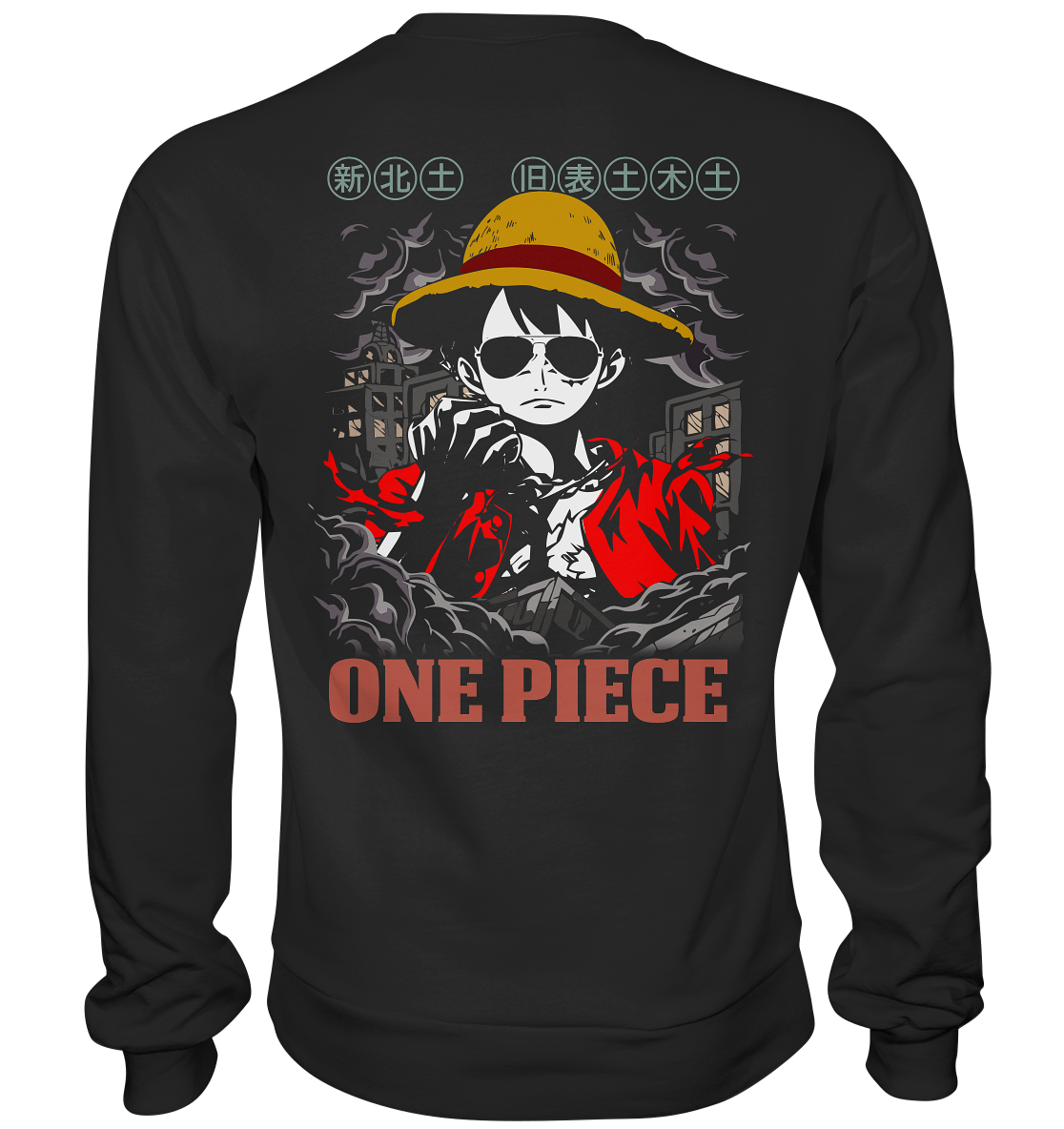 SW One Piece Monkey D. Luffy  - Premium Sweatshirt