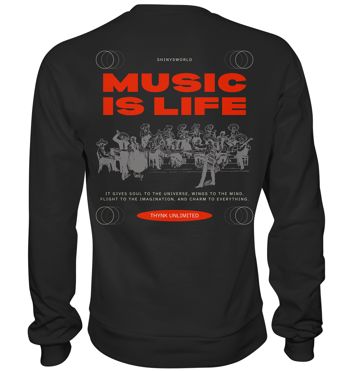 SW Music is Life  - Premium Sweatshirt