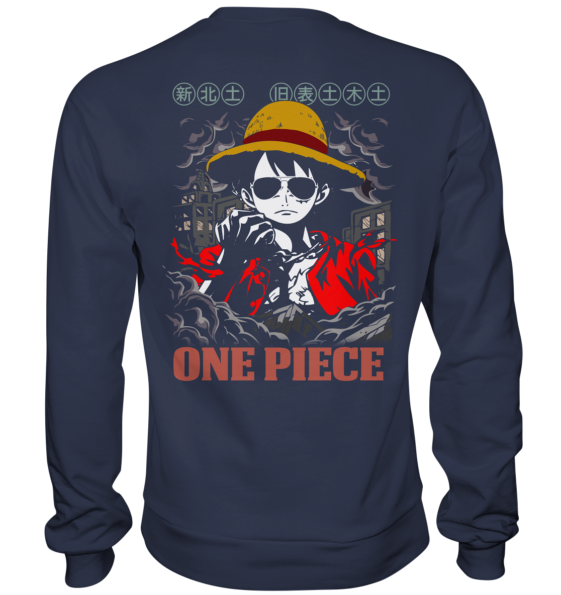 SW One Piece Monkey D. Luffy  - Premium Sweatshirt