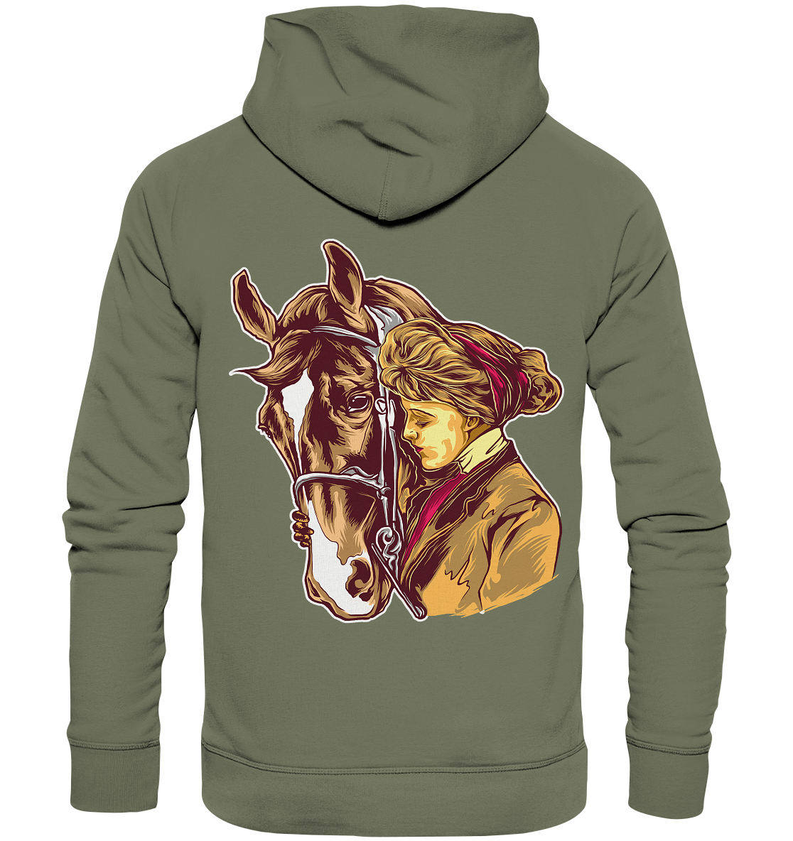 SW Horse Woman  - Premium Unisex Hoodie