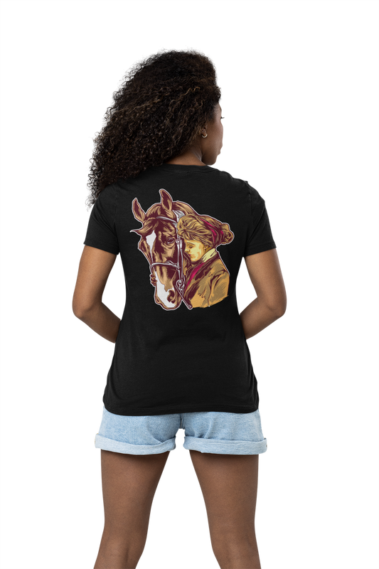 Horse Woman  - Ladies Premium Shirt