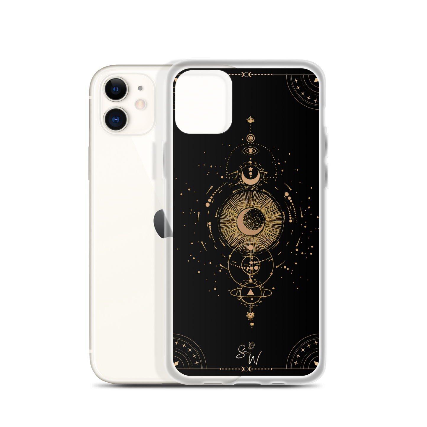 SW Black Beige Occult iPhone-Hülle