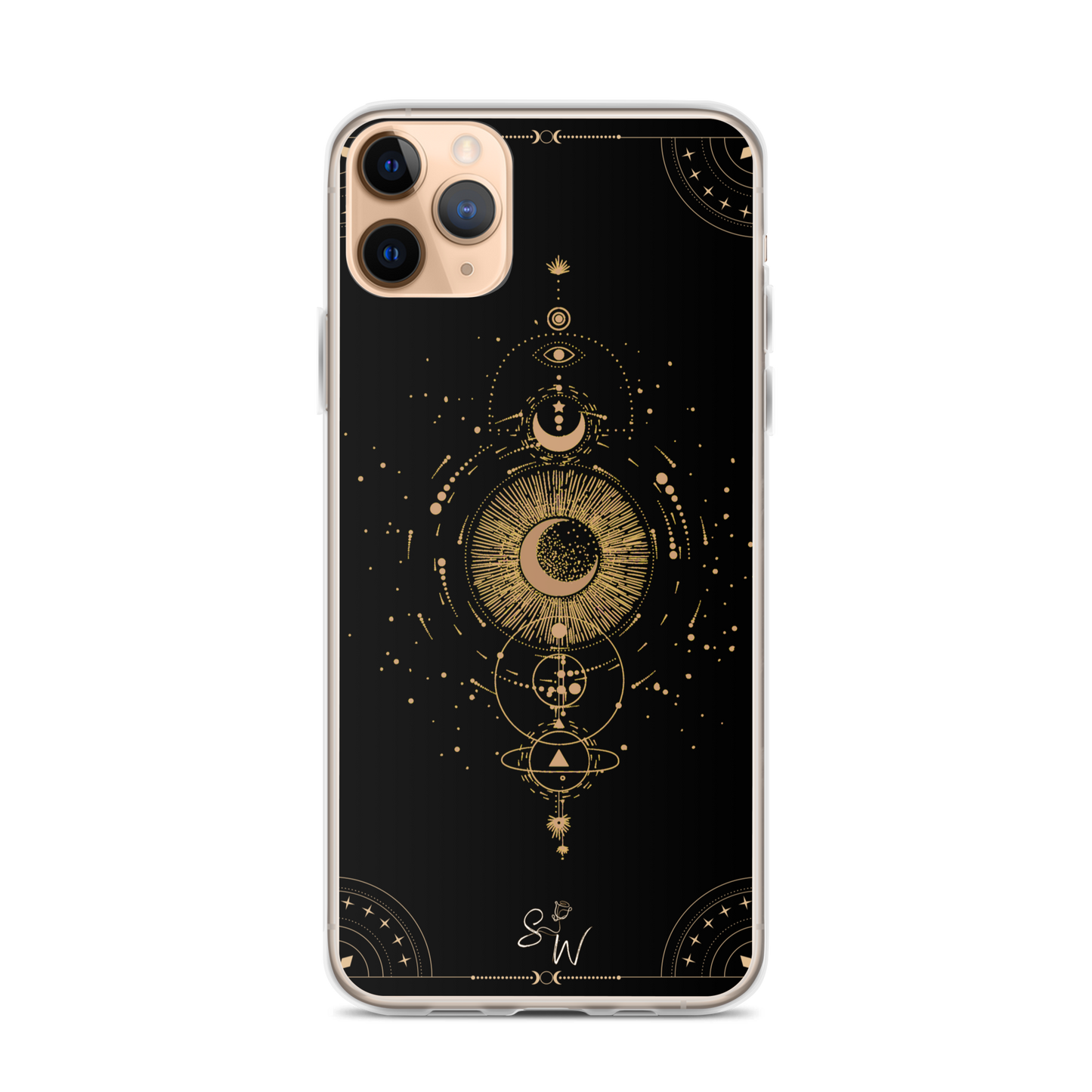 SW Black Beige Occult iPhone-Hülle