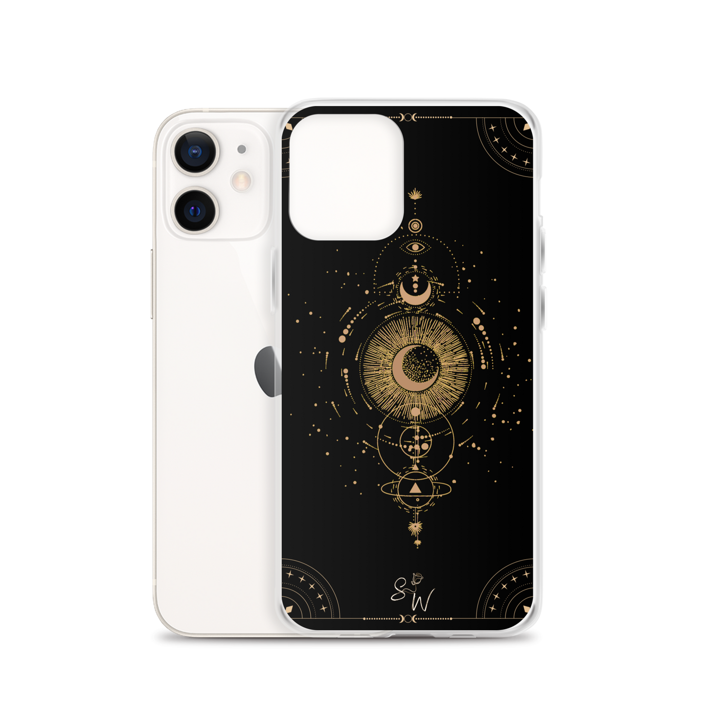 SW Black Beige Occult iPhone-Hülle