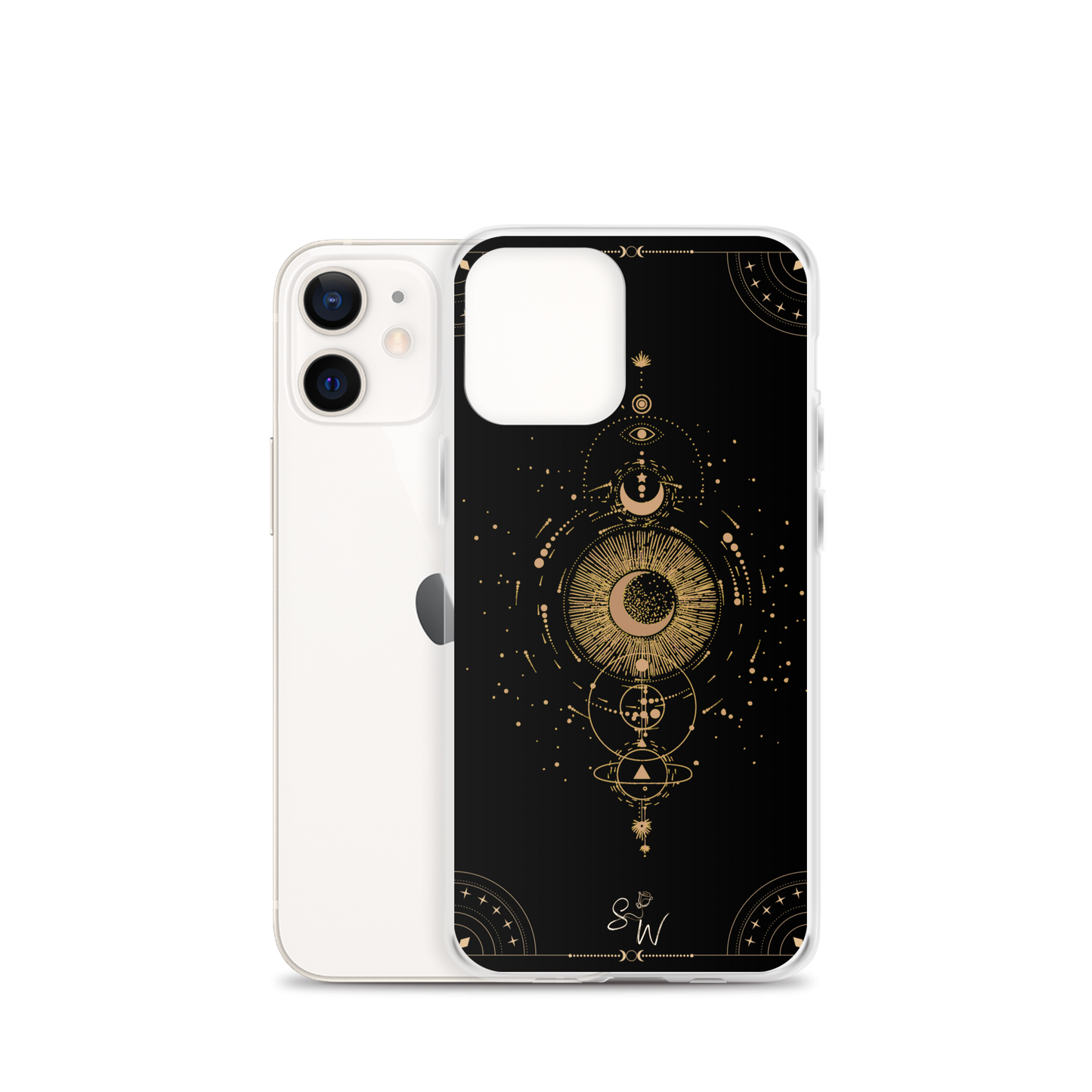 SW Black Beige Occult iPhone-Hülle