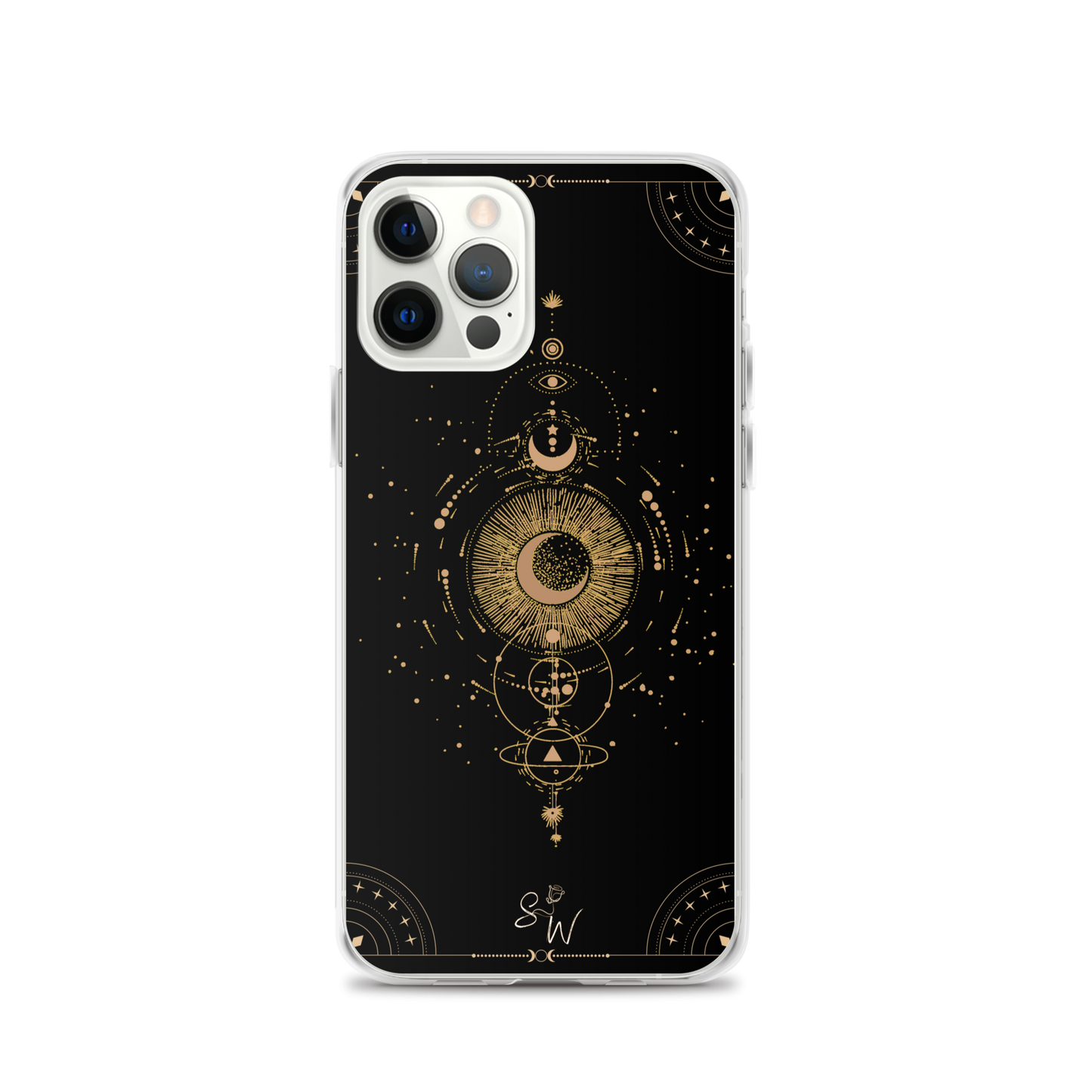 SW Black Beige Occult iPhone-Hülle