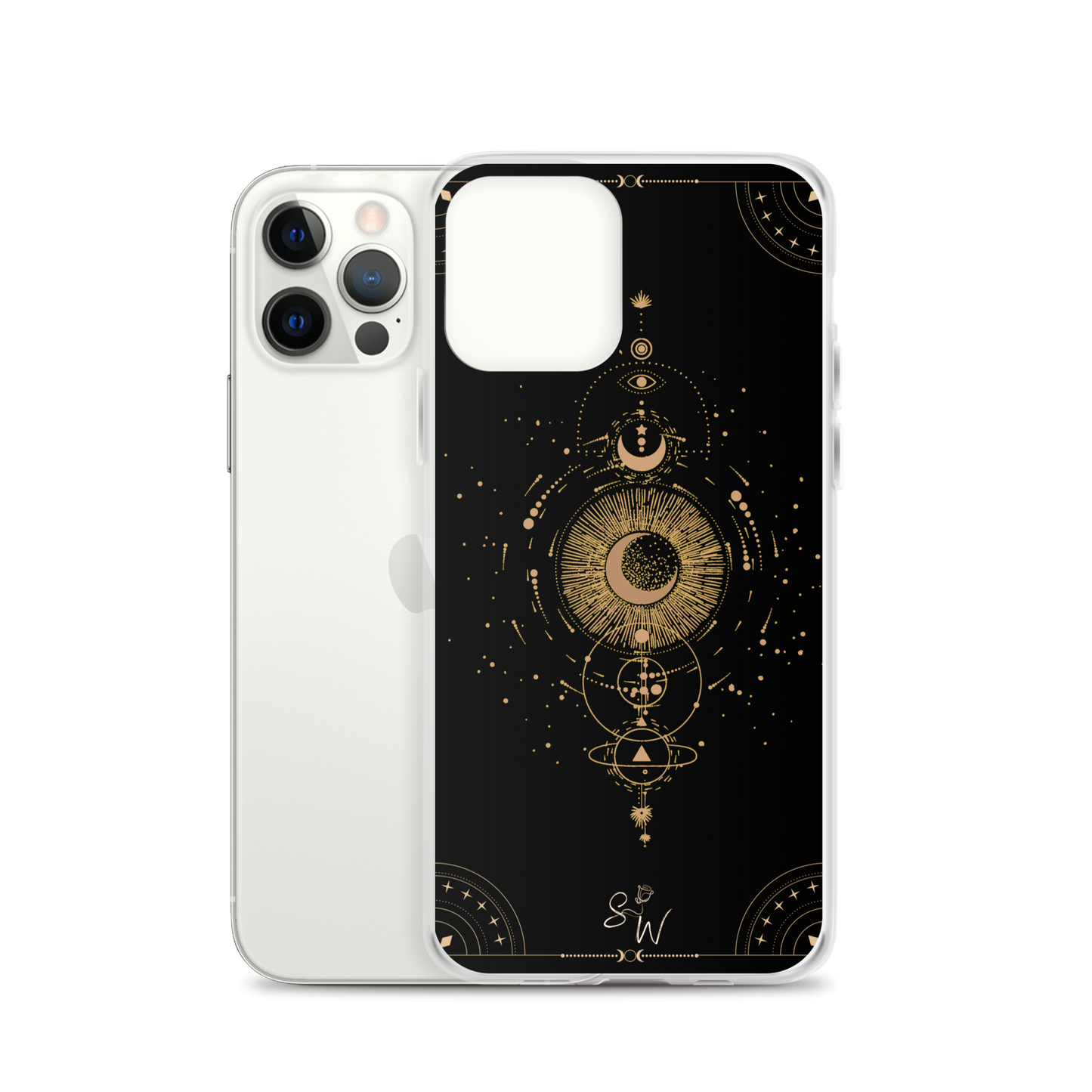 SW Black Beige Occult iPhone-Hülle