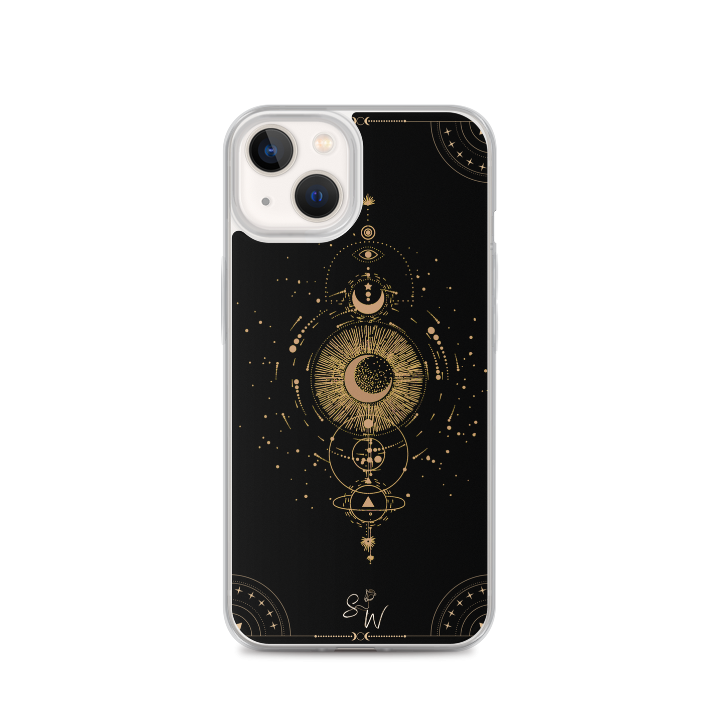 SW Black Beige Occult iPhone-Hülle