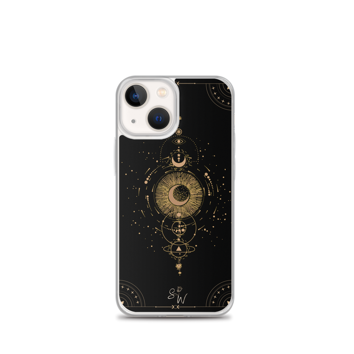 SW Black Beige Occult iPhone-Hülle