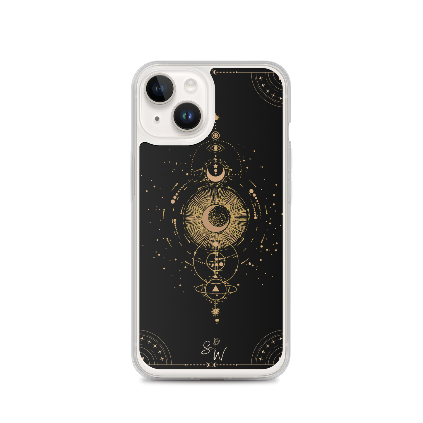 SW Black Beige Occult iPhone-Hülle