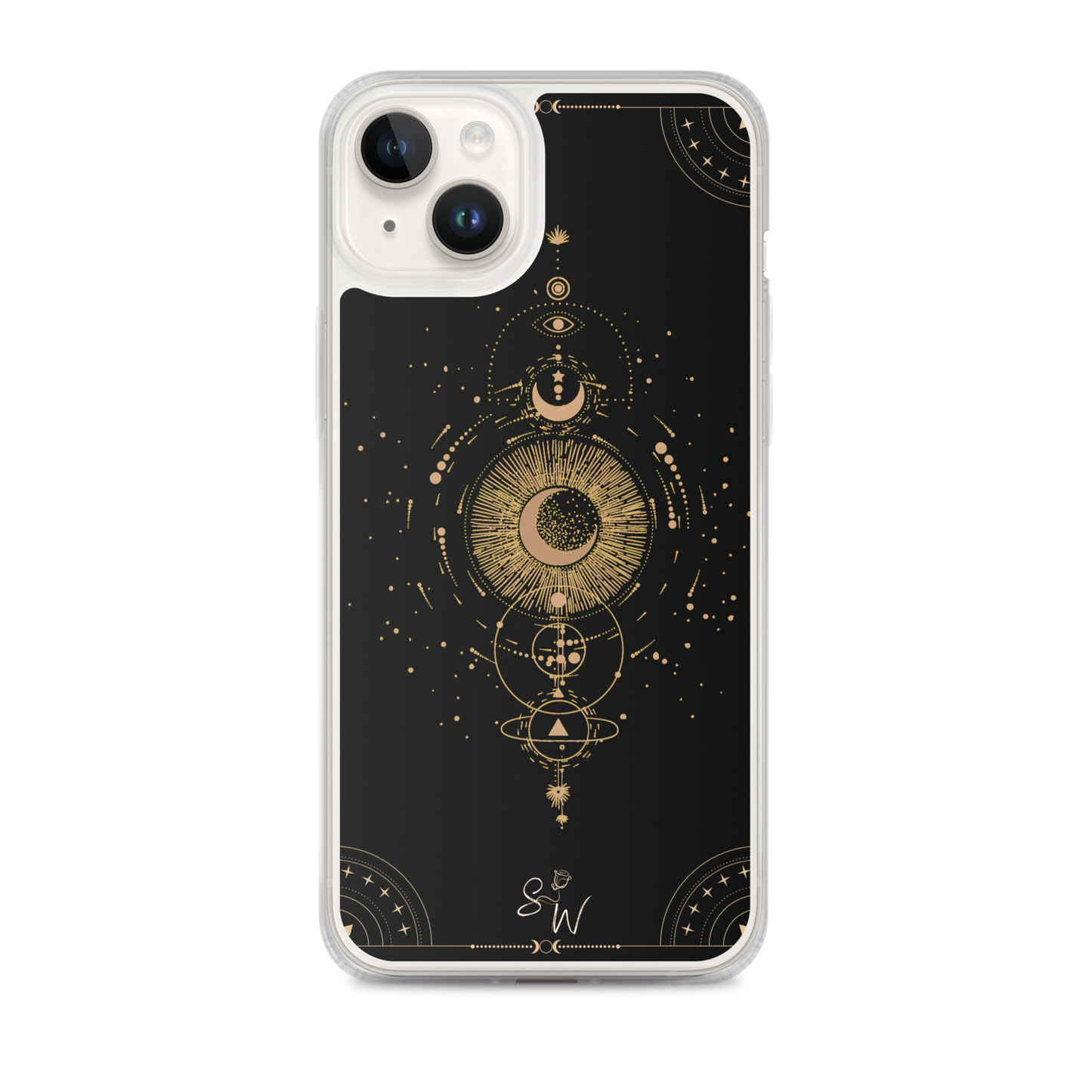 SW Black Beige Occult iPhone-Hülle