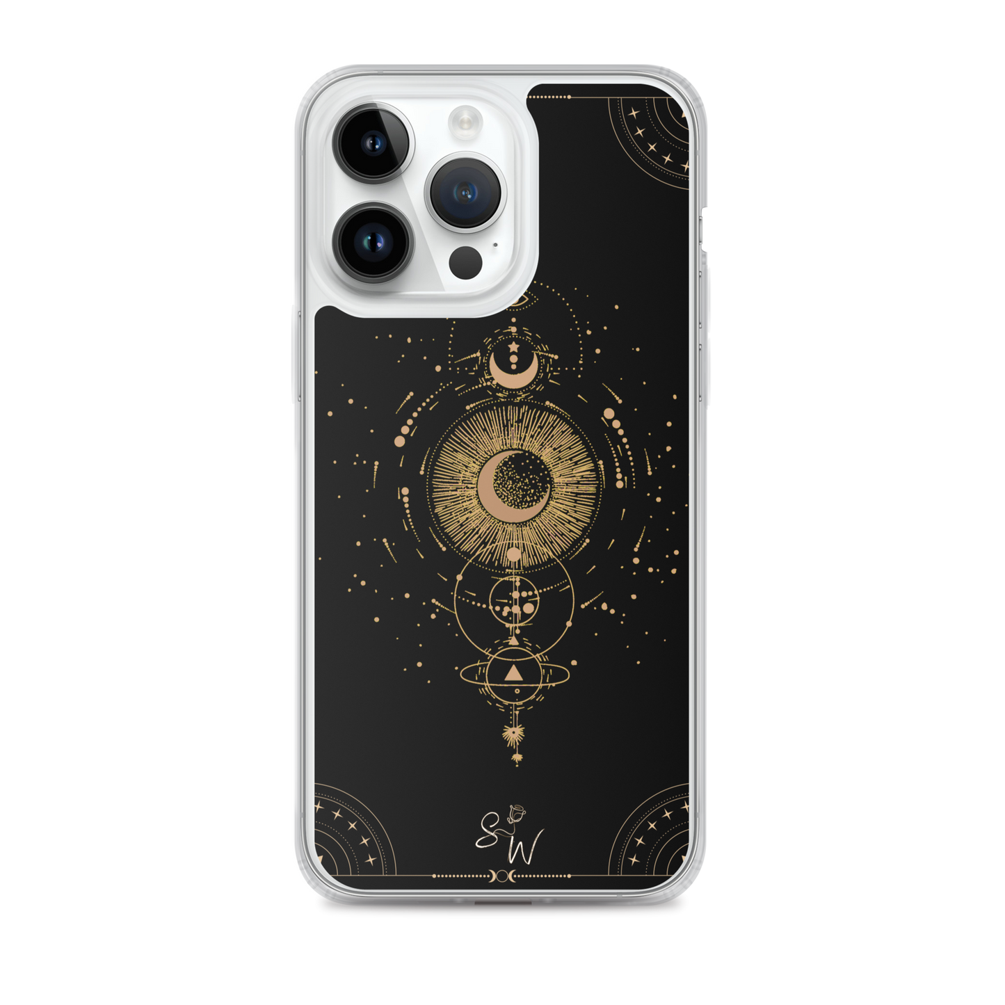 SW Black Beige Occult iPhone-Hülle