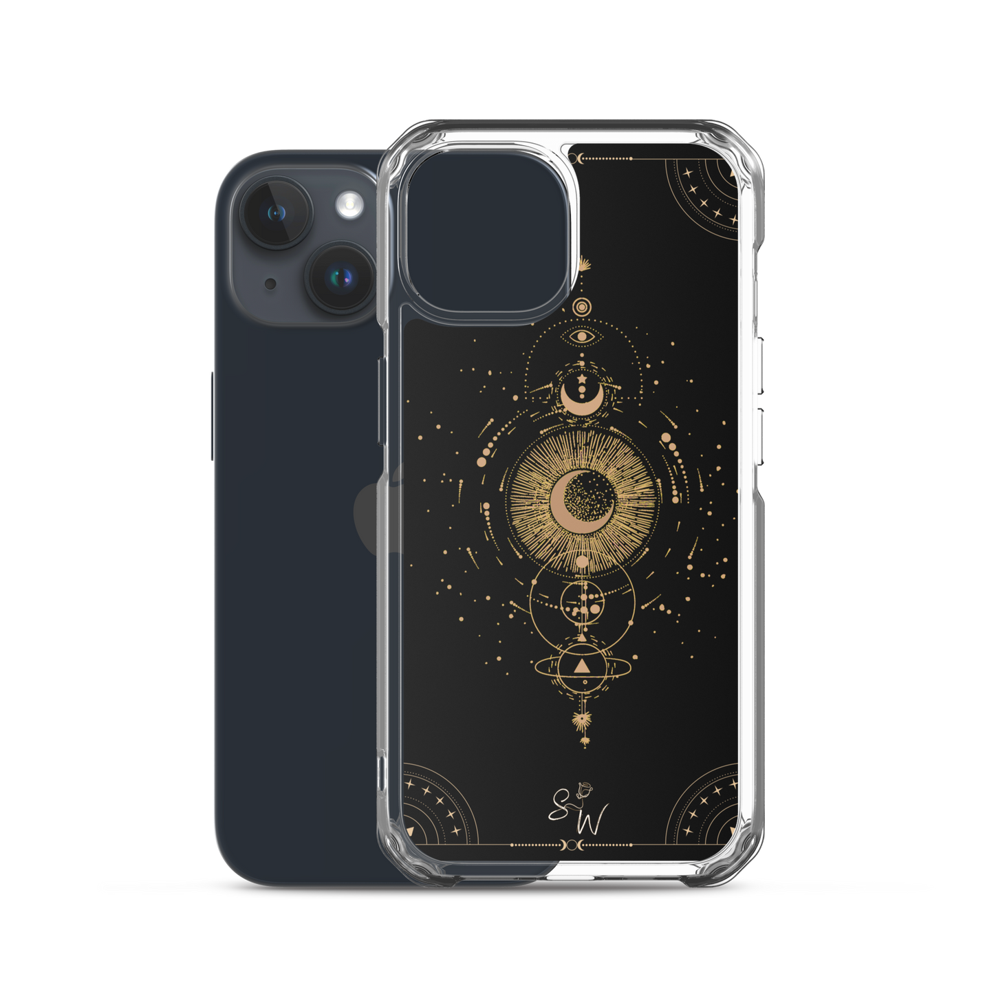 SW Black Beige Occult iPhone-Hülle