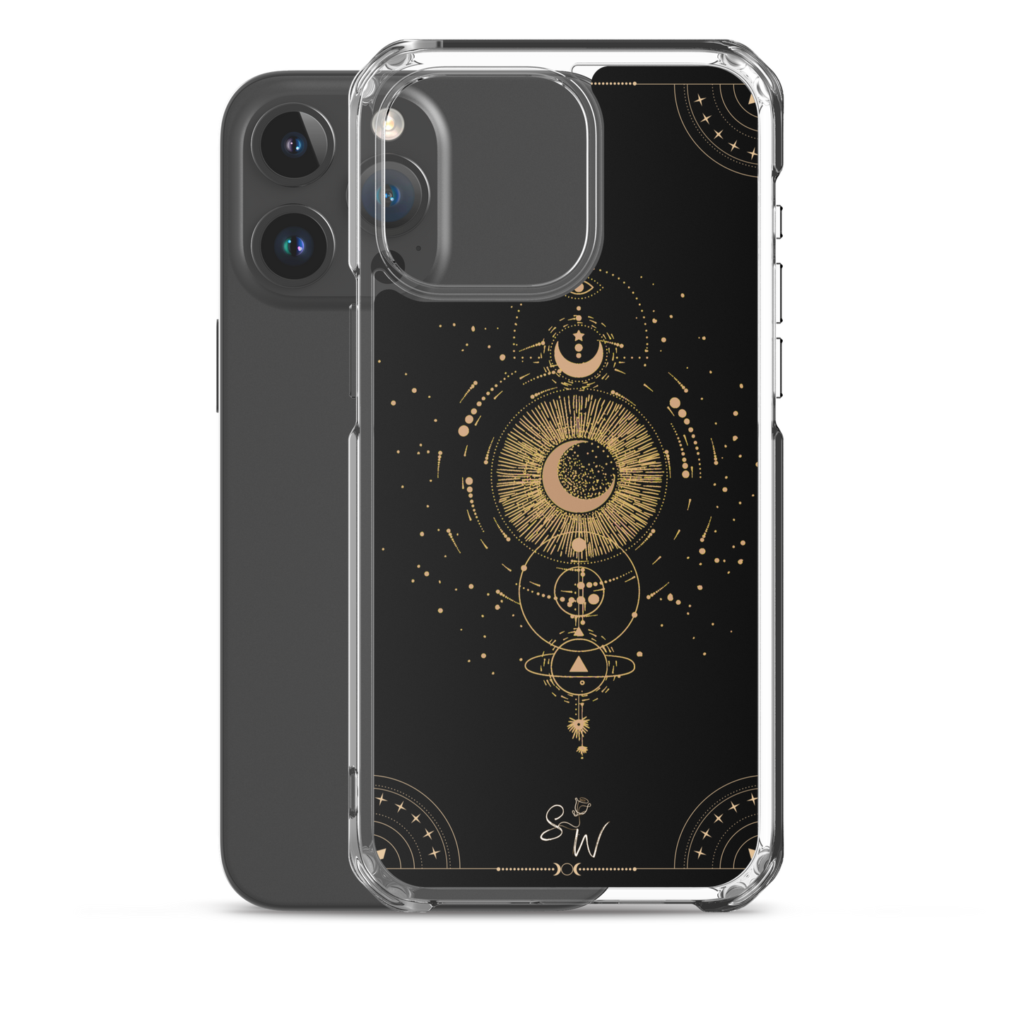 SW Black Beige Occult iPhone-Hülle