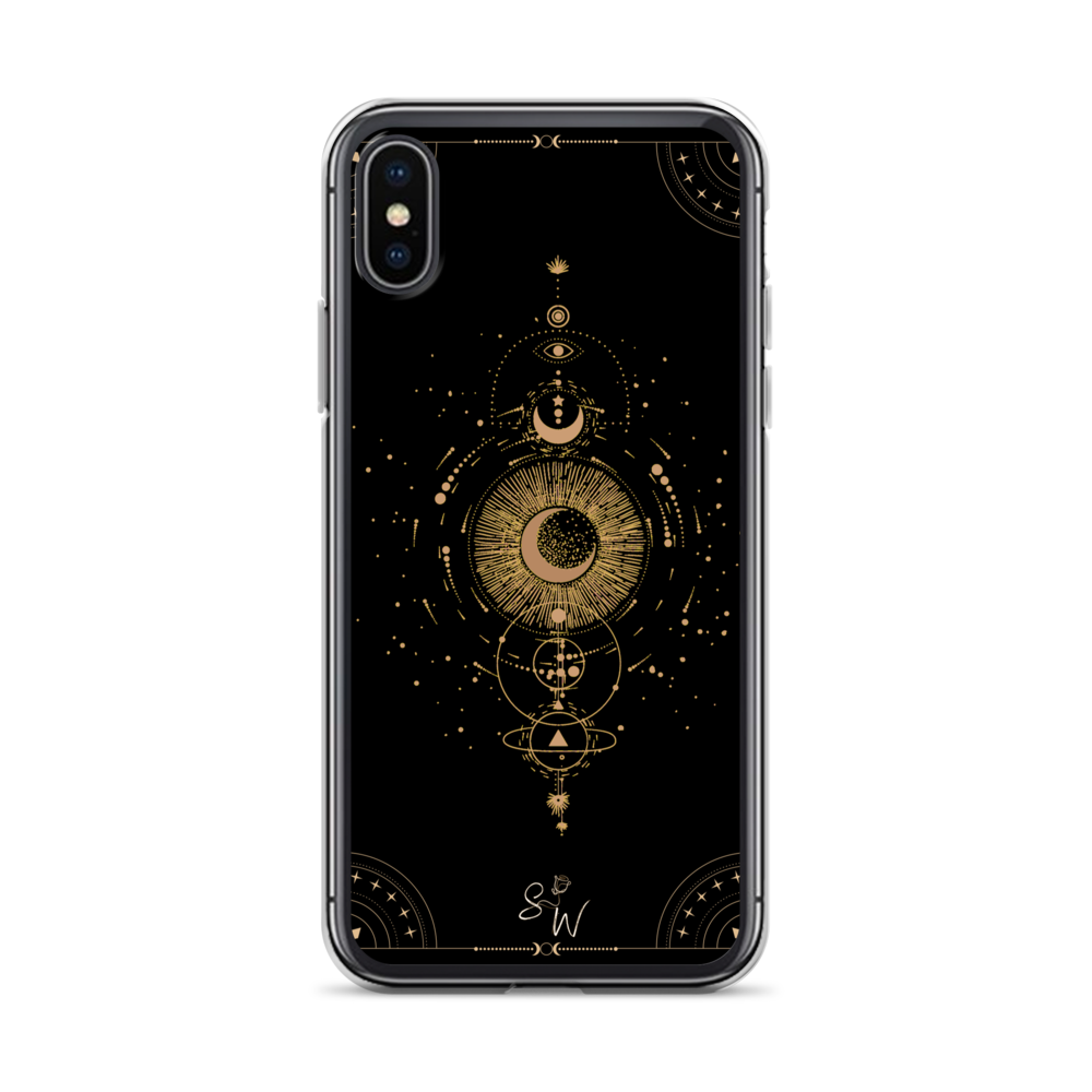 SW Black Beige Occult iPhone-Hülle