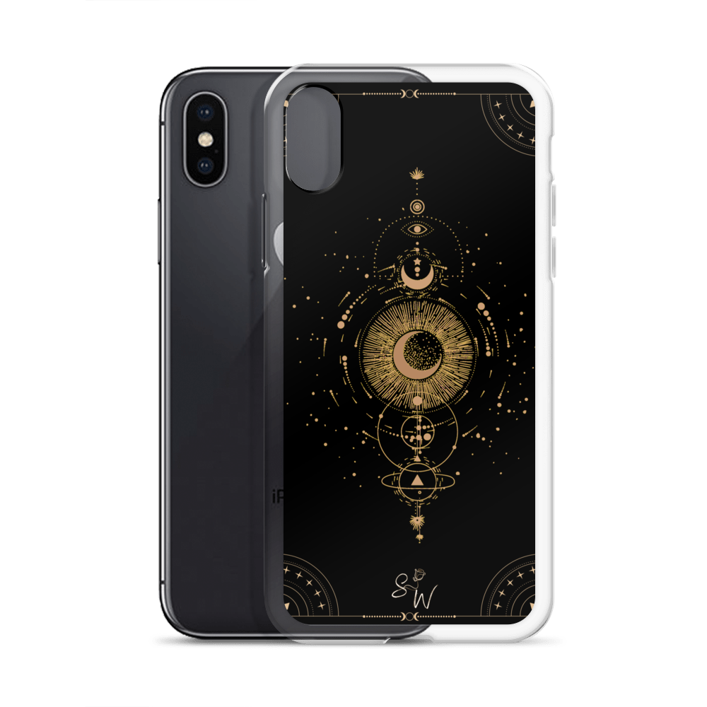 SW Black Beige Occult iPhone-Hülle