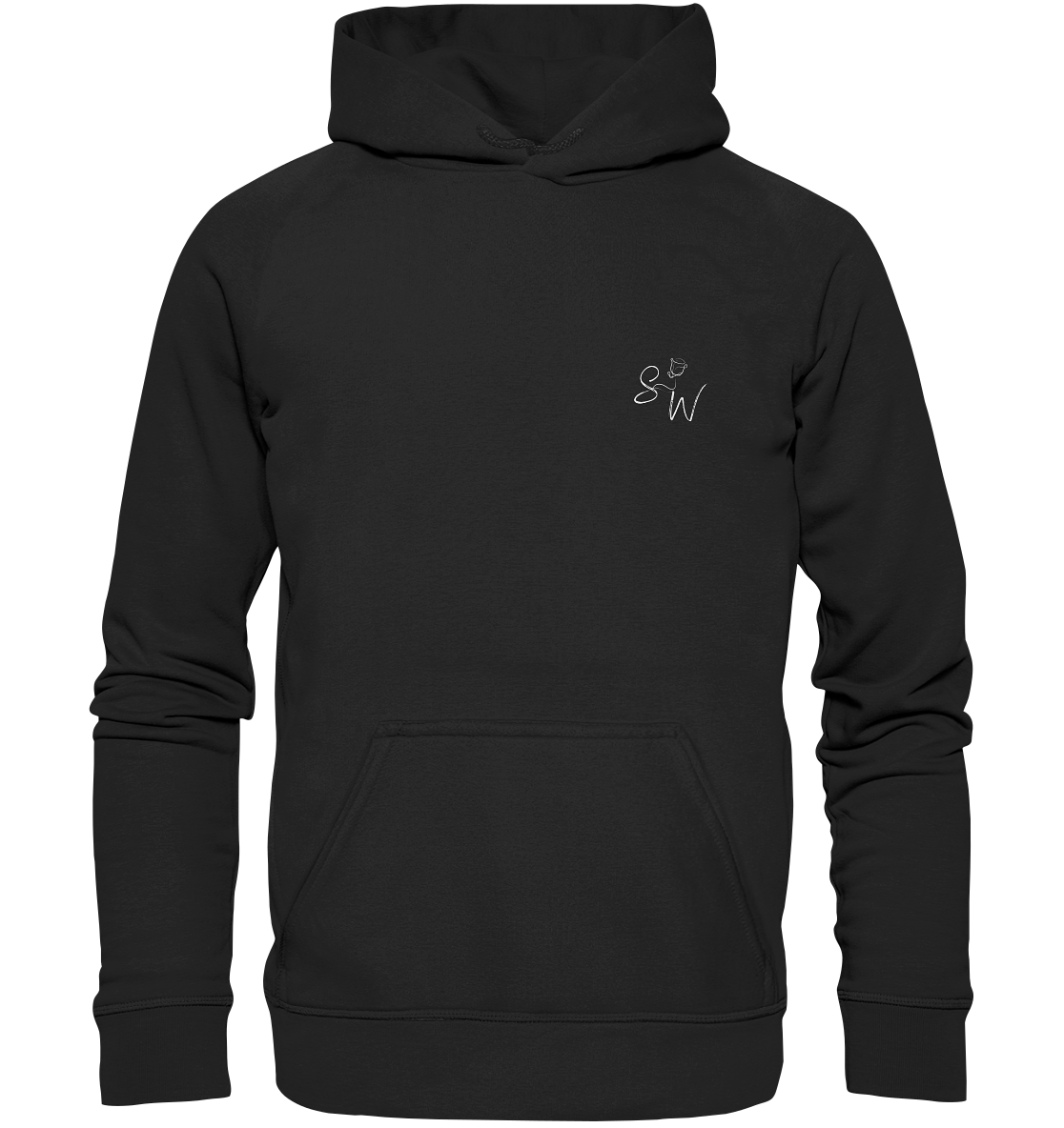 SW Techno black  - Basic Unisex Hoodie