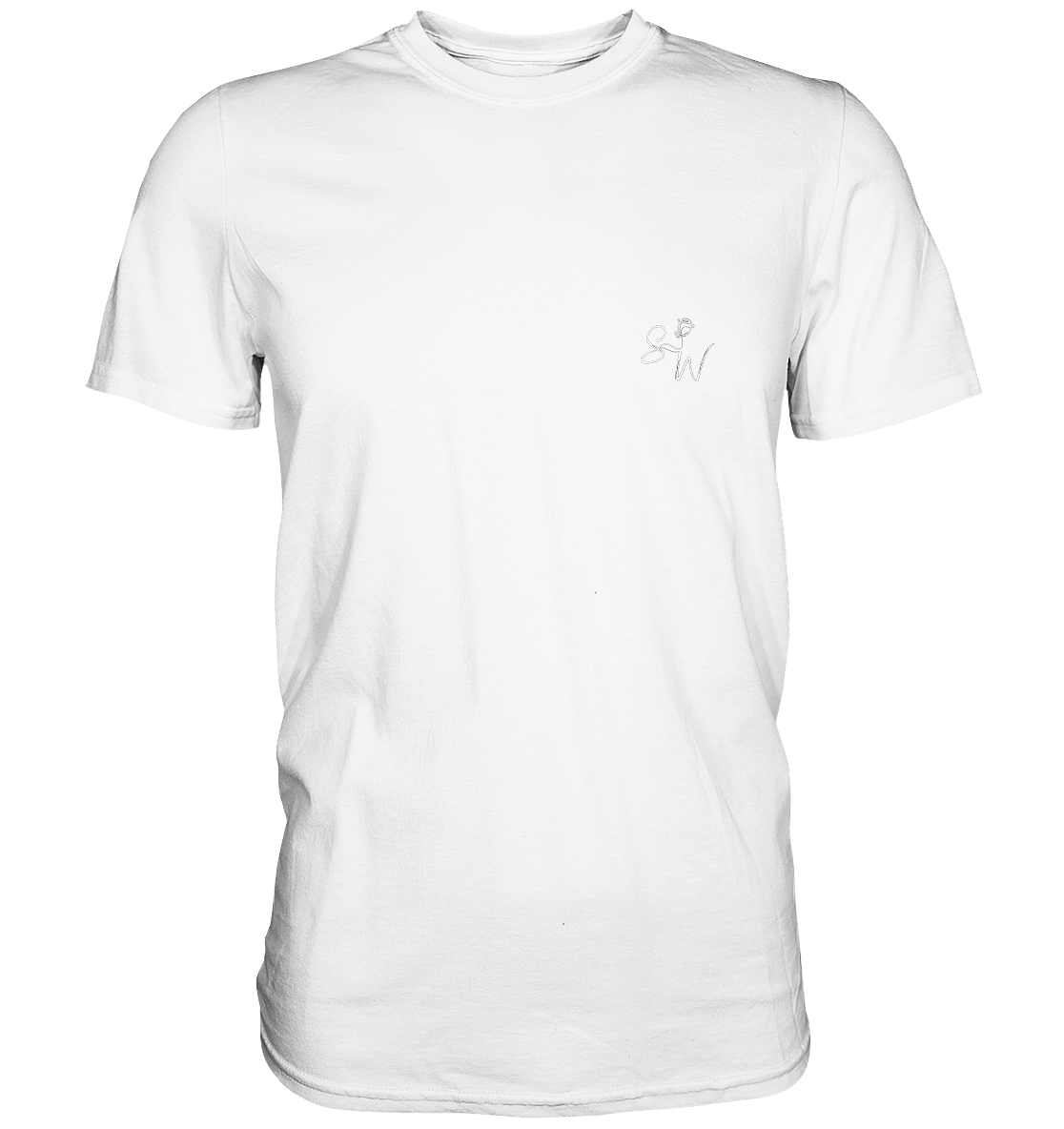 SW Techno White  - Premium Shirt