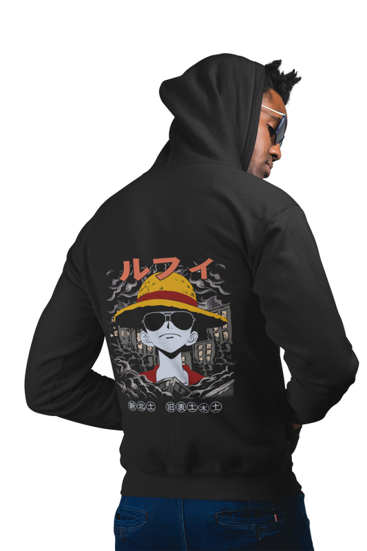 SW One Piece Monkey D. Luffy v2  - Basic Unisex Hoodie