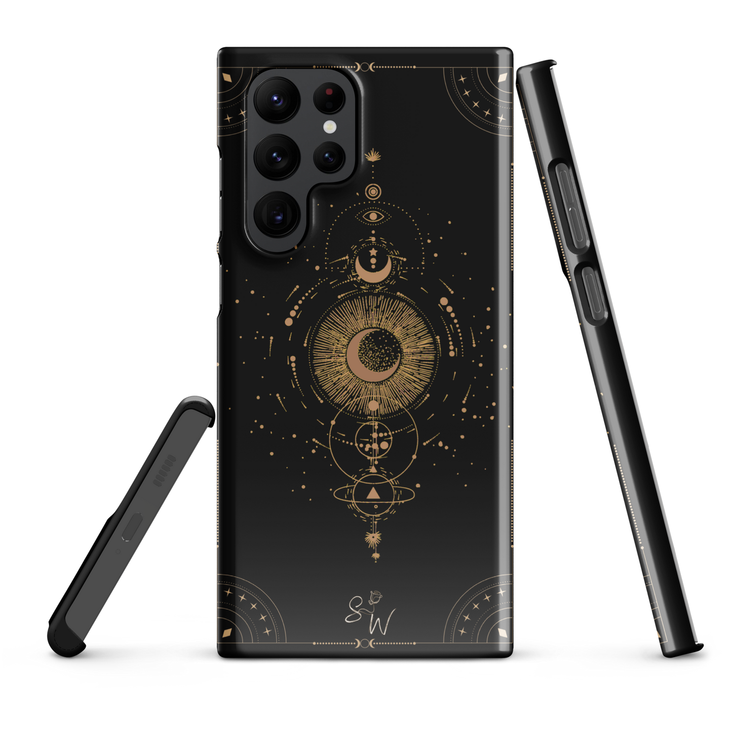 SW Black Beige Occult Snapcase Samsung®-Hülle