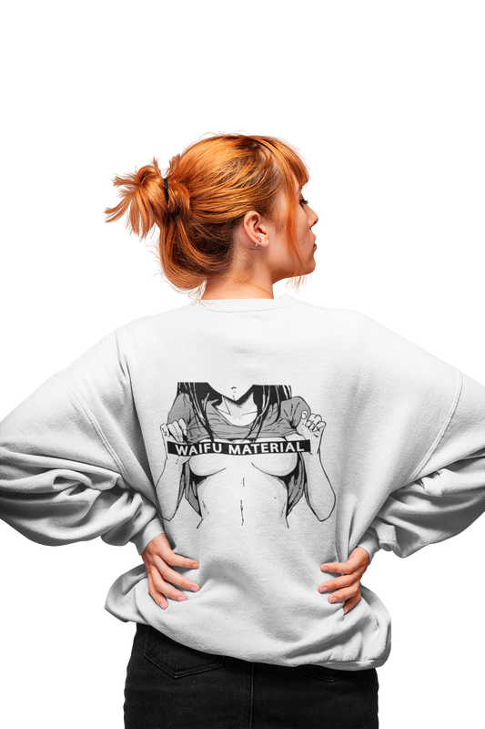 SW Waifu Material  - Basic Sweatshirt