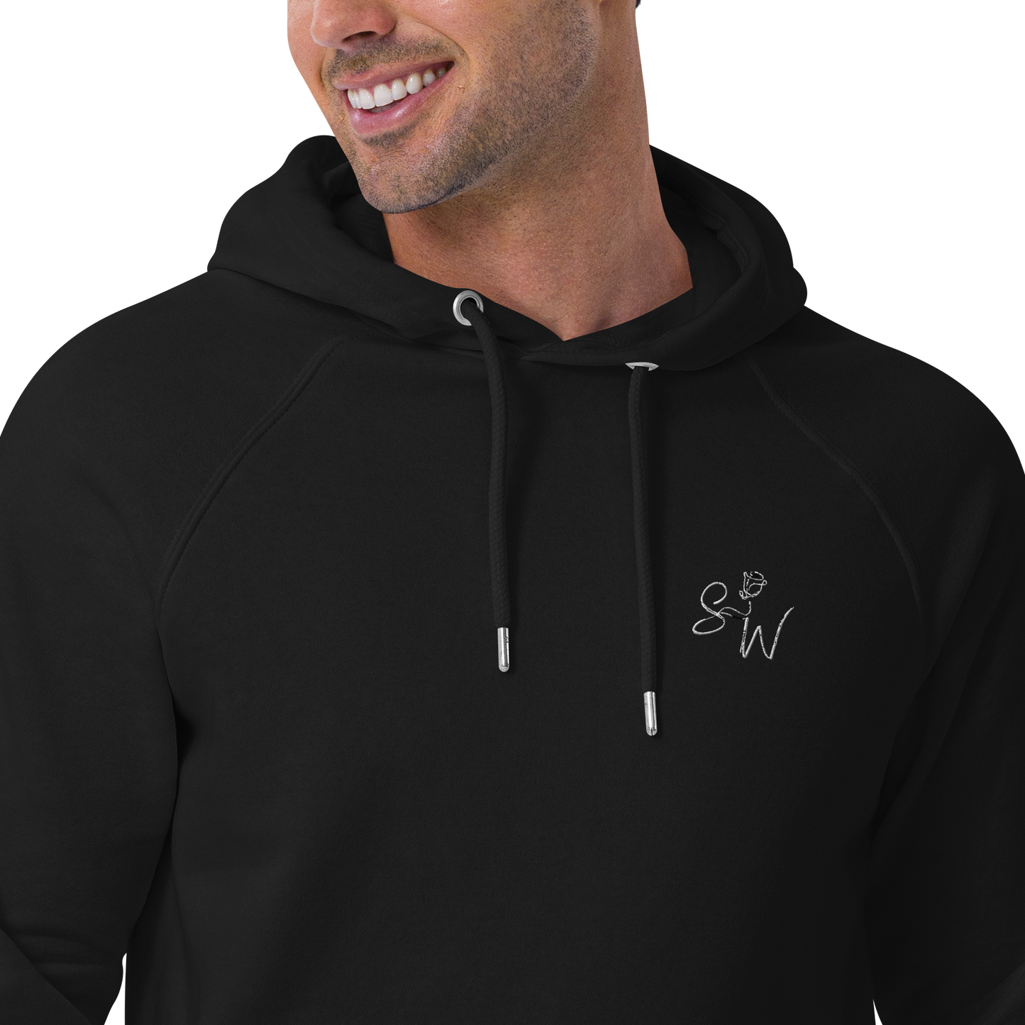 SW SHINYSWORLD APPAREL Unisex Bio-Raglan-Hoodie