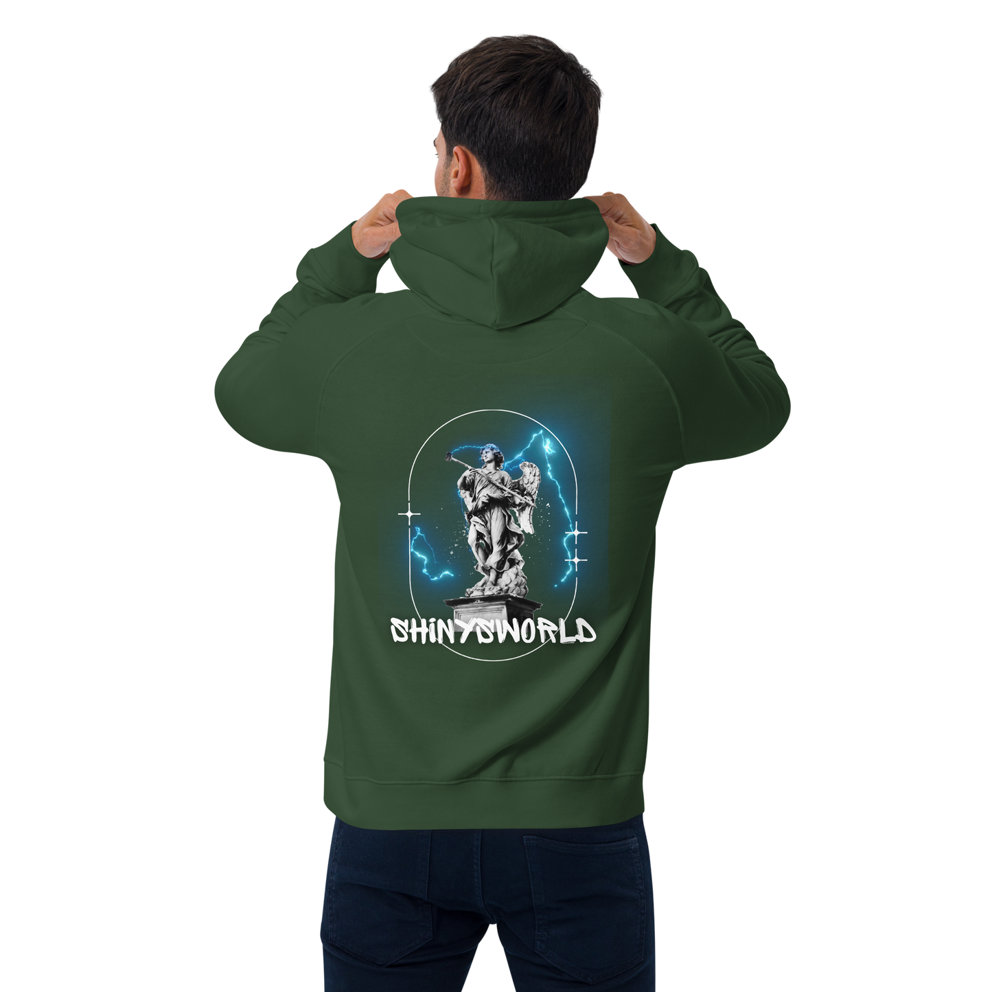 SW ShinysWorld Unisex Bio-Raglan-Hoodie