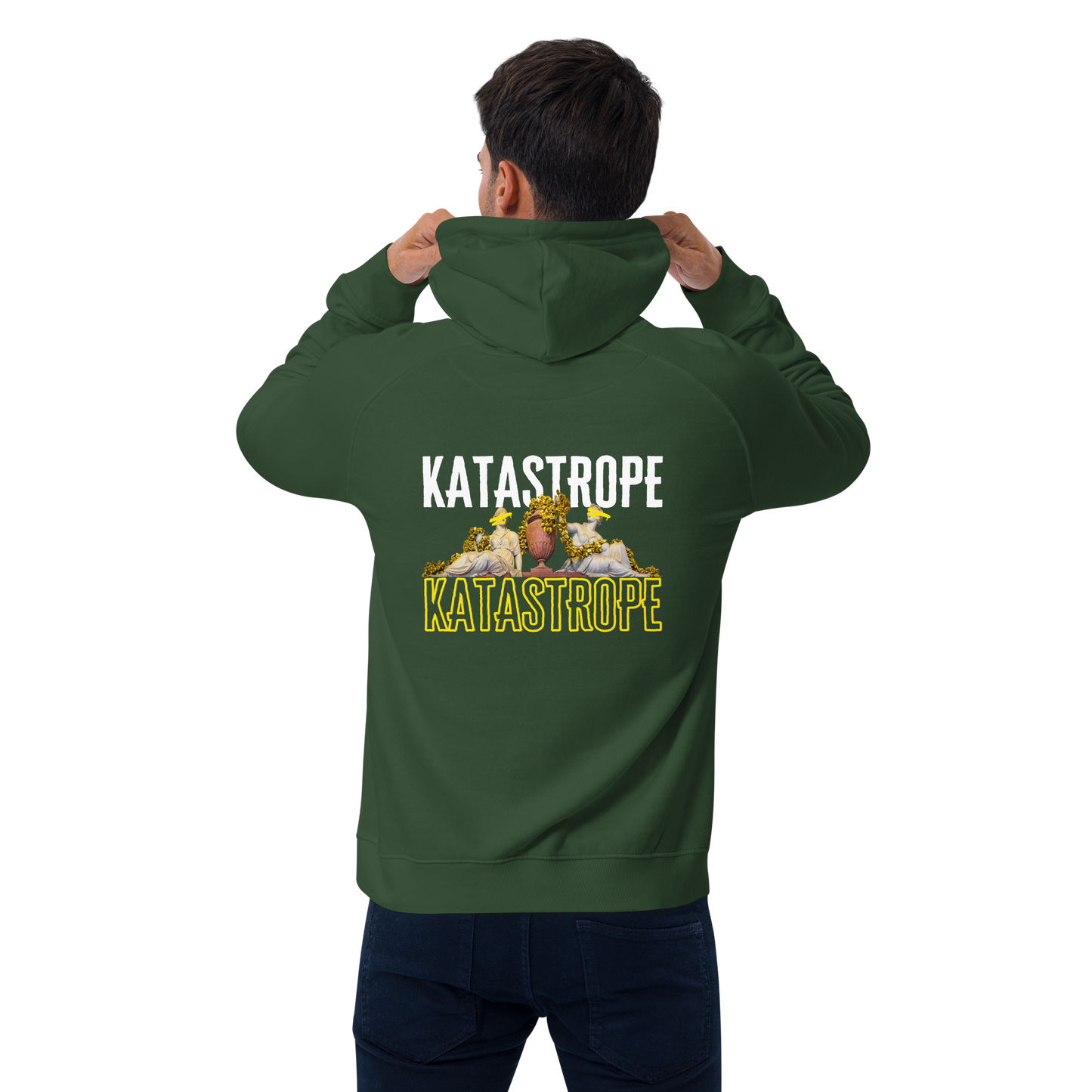 SW Katastrope Unisex Bio-Raglan-Hoodie