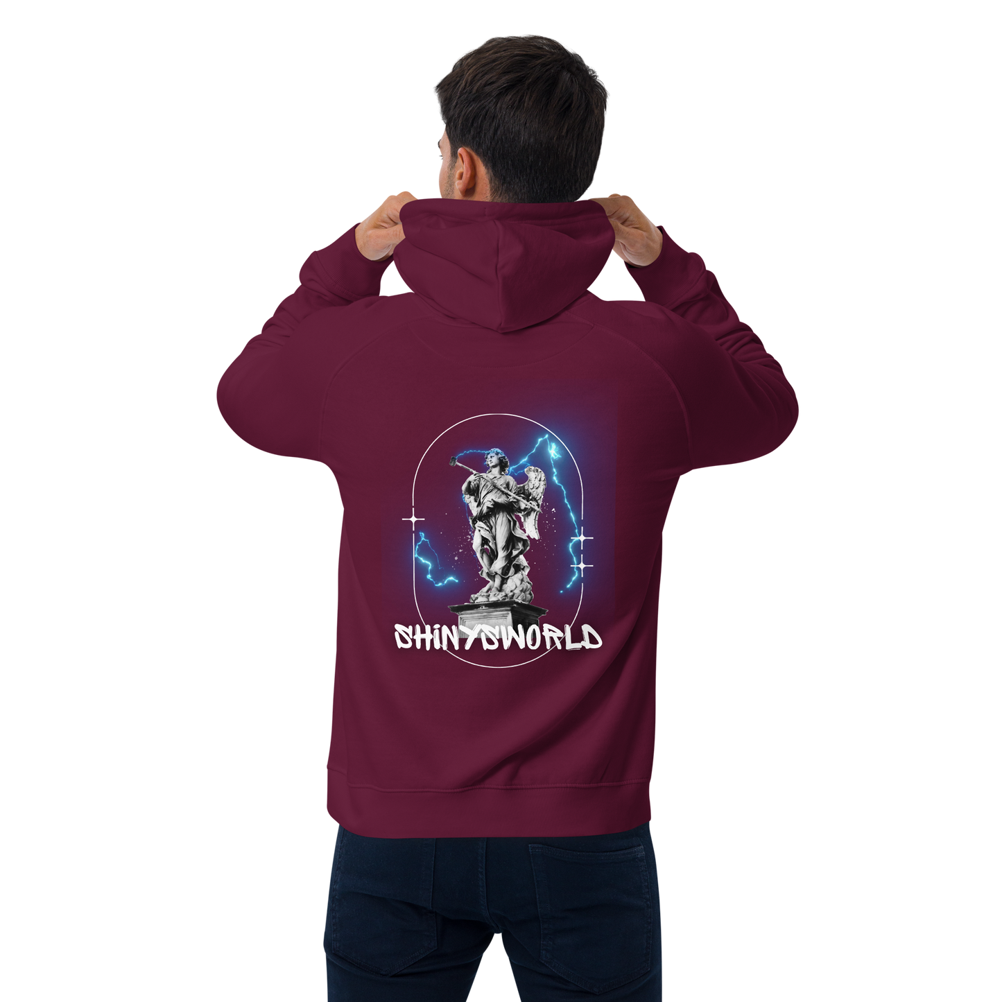 SW ShinysWorld Unisex Bio-Raglan-Hoodie