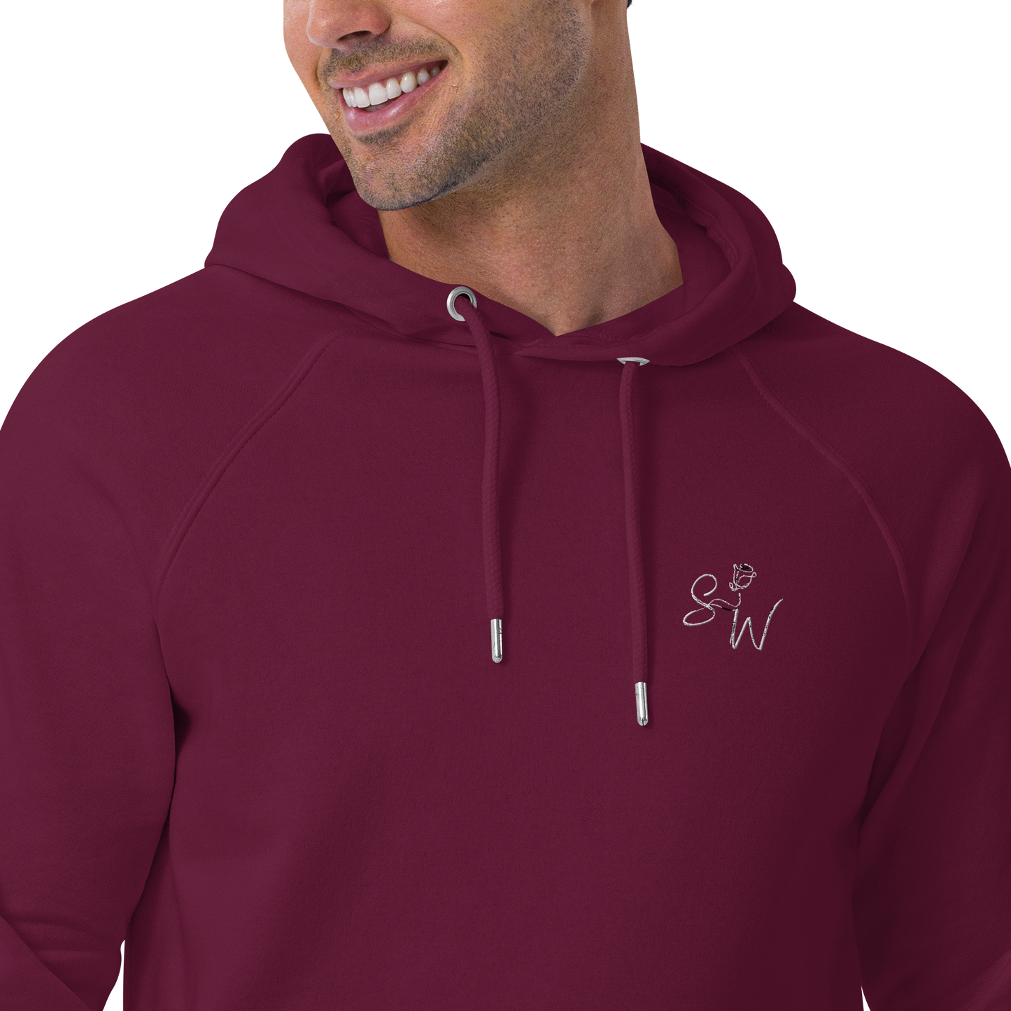 SW SHINYSWORLD APPAREL Unisex Bio-Raglan-Hoodie