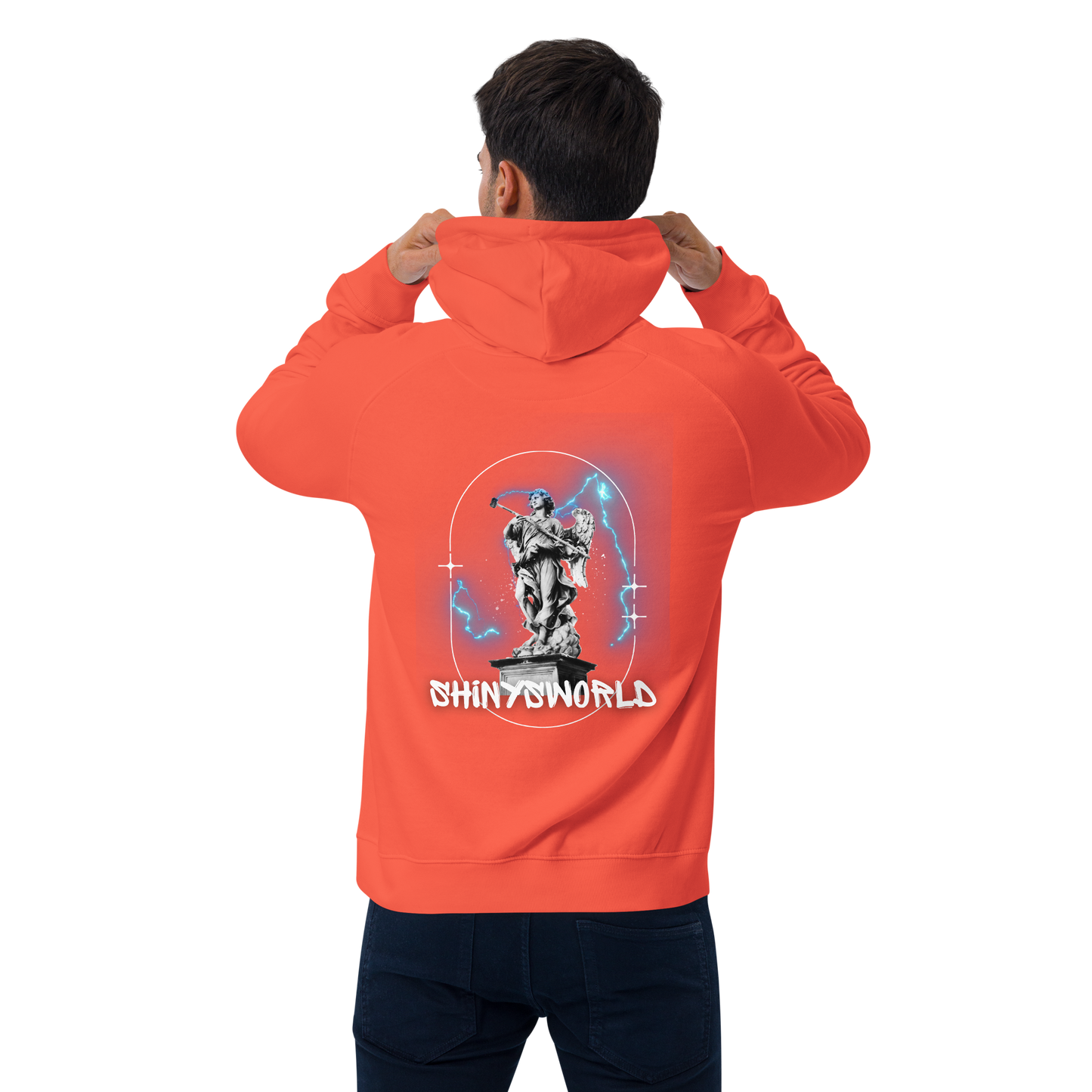 SW ShinysWorld Unisex Bio-Raglan-Hoodie