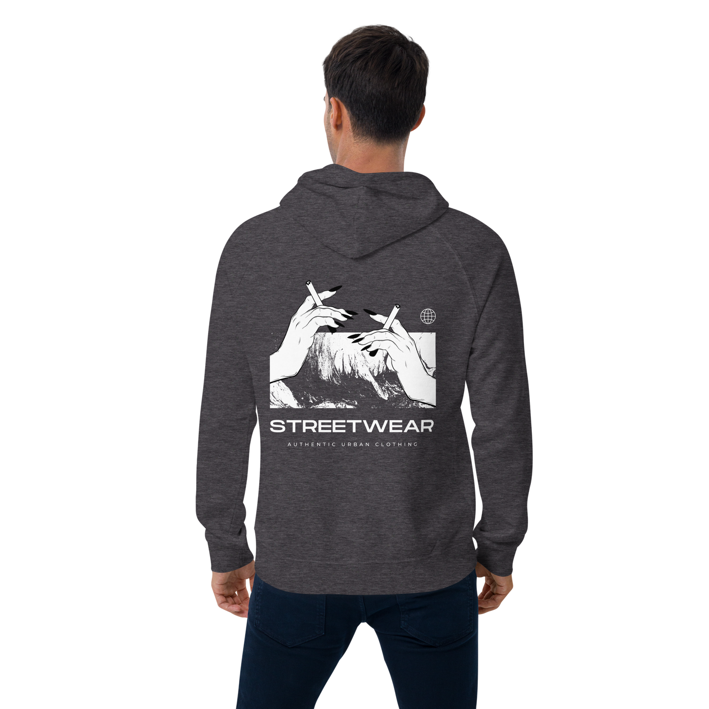 SW Streetwear Unisex Bio-Raglan-Hoodie