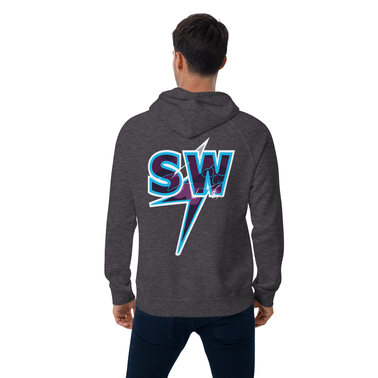 "SW" Unisex Bio-Raglan-Hoodie